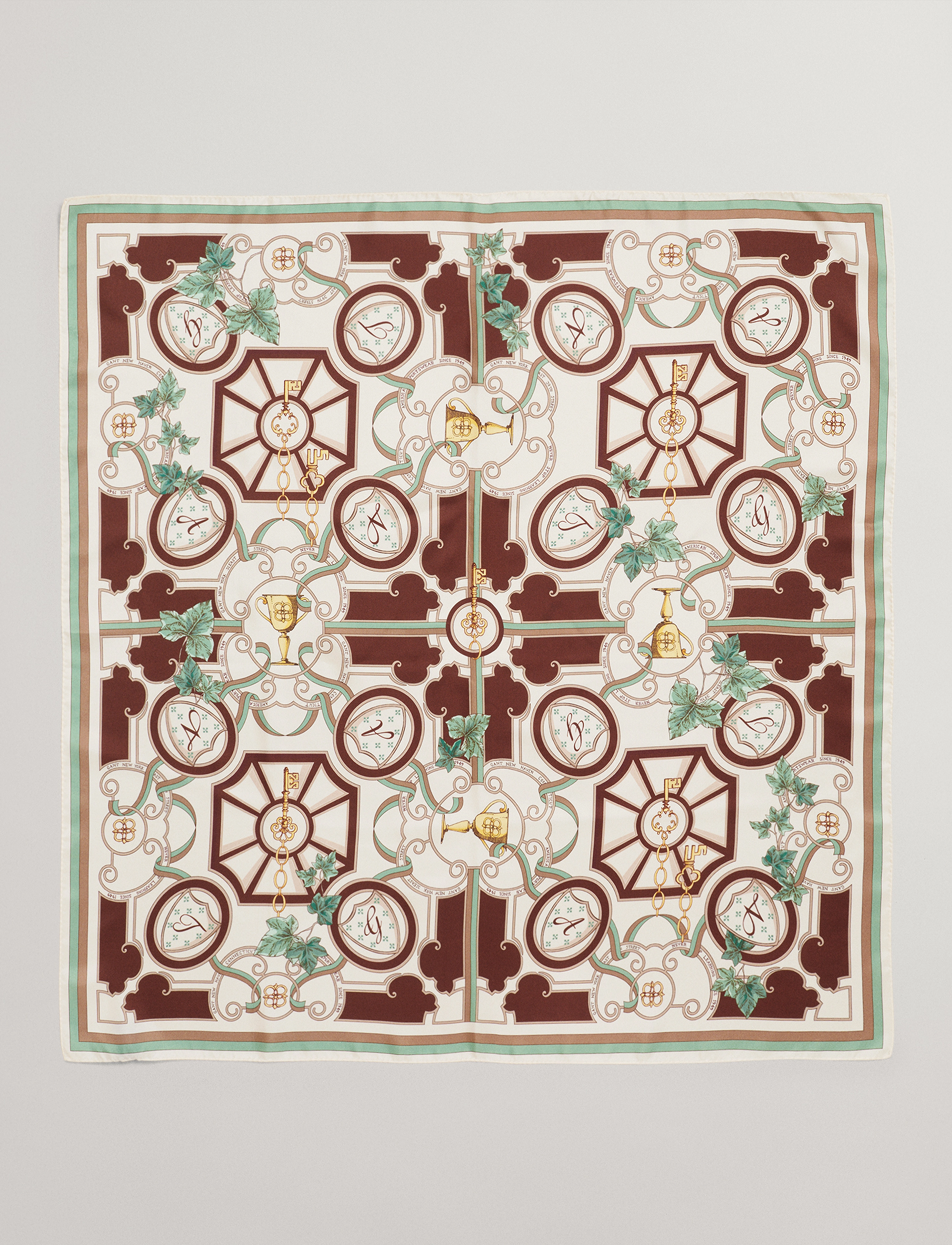 GANT - D1. AMERICAN LUXE SILK SCARF - linen - 3