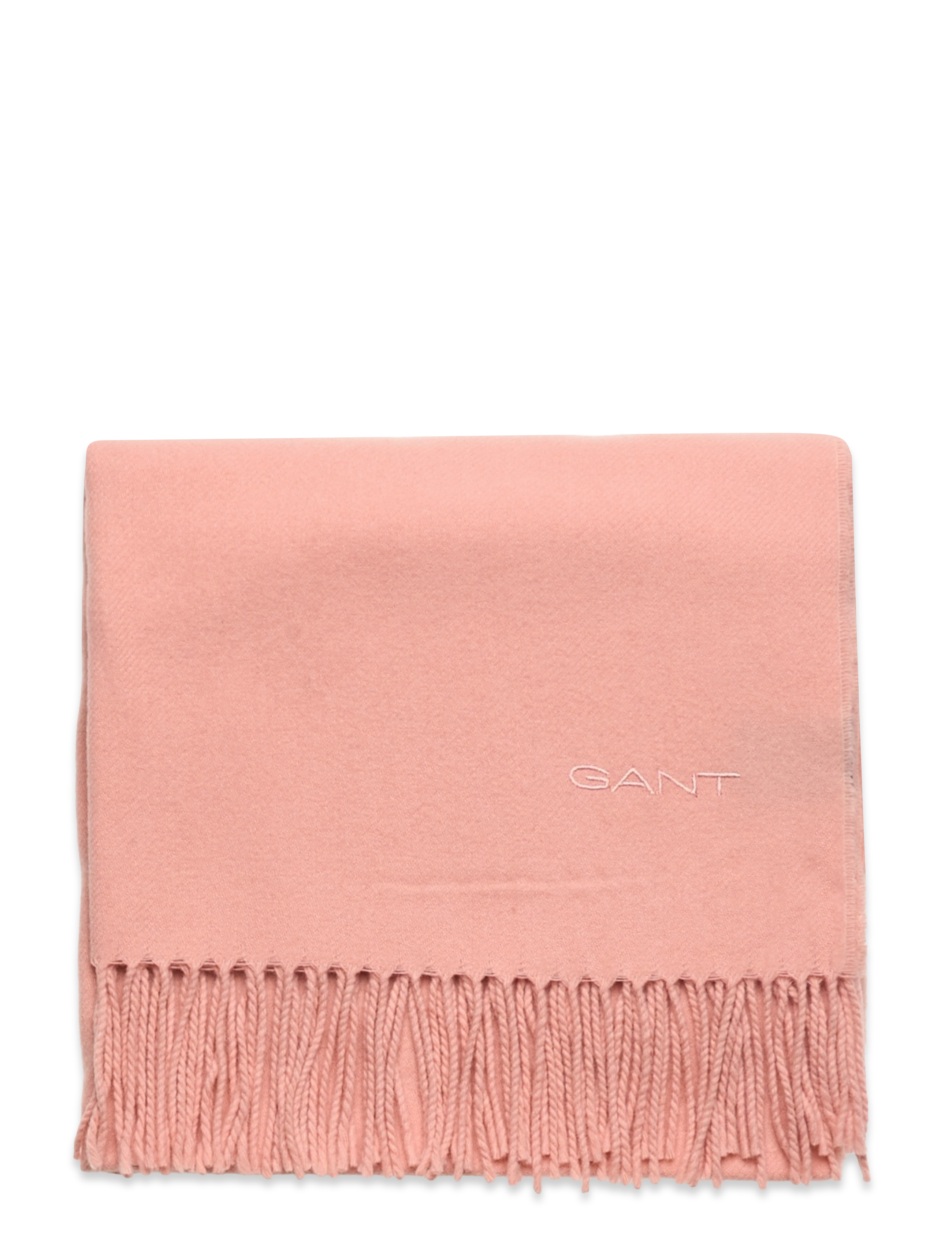 GANT - D2. WOOL SOLID WOVEN SCARF - guava orange - 1
