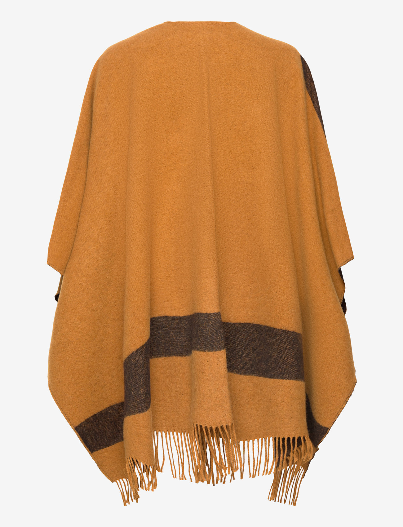 GANT - LOGO WOOL PONCHO - cinnamon brown - 1