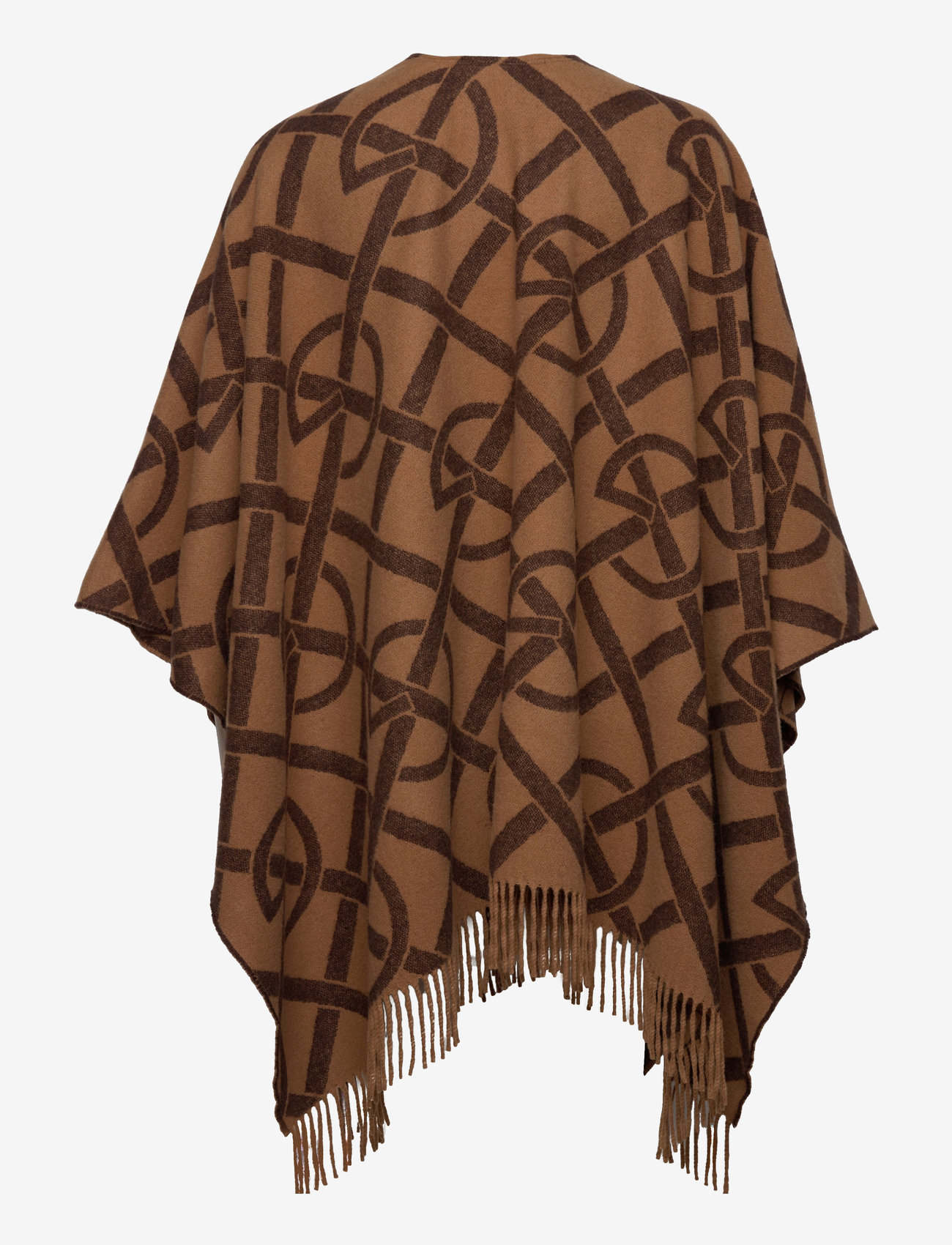 GANT - G PATTERN PONCHO - burnt sugar - 1