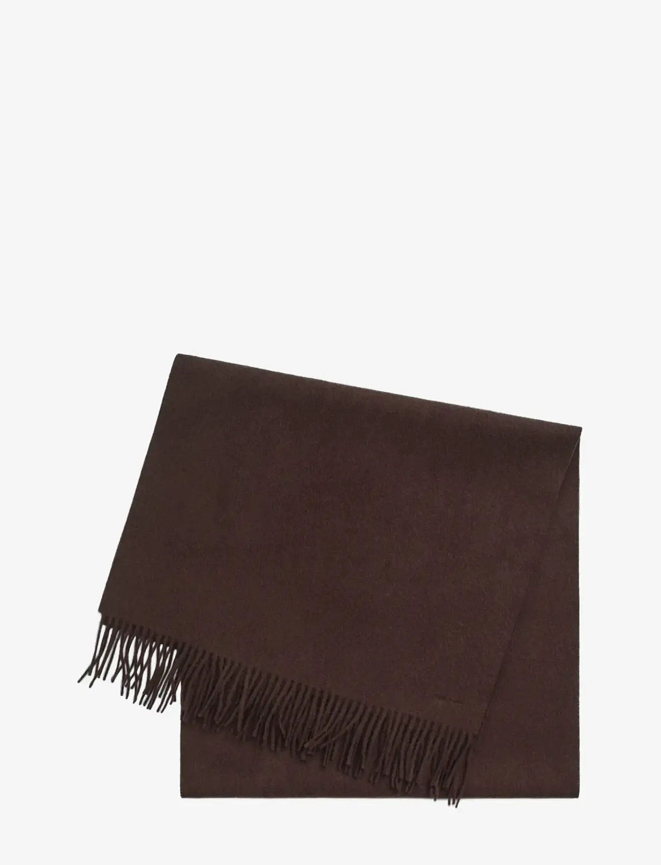 GANT - WOOL WOVEN SCARF - winterschals - deep brown - 0