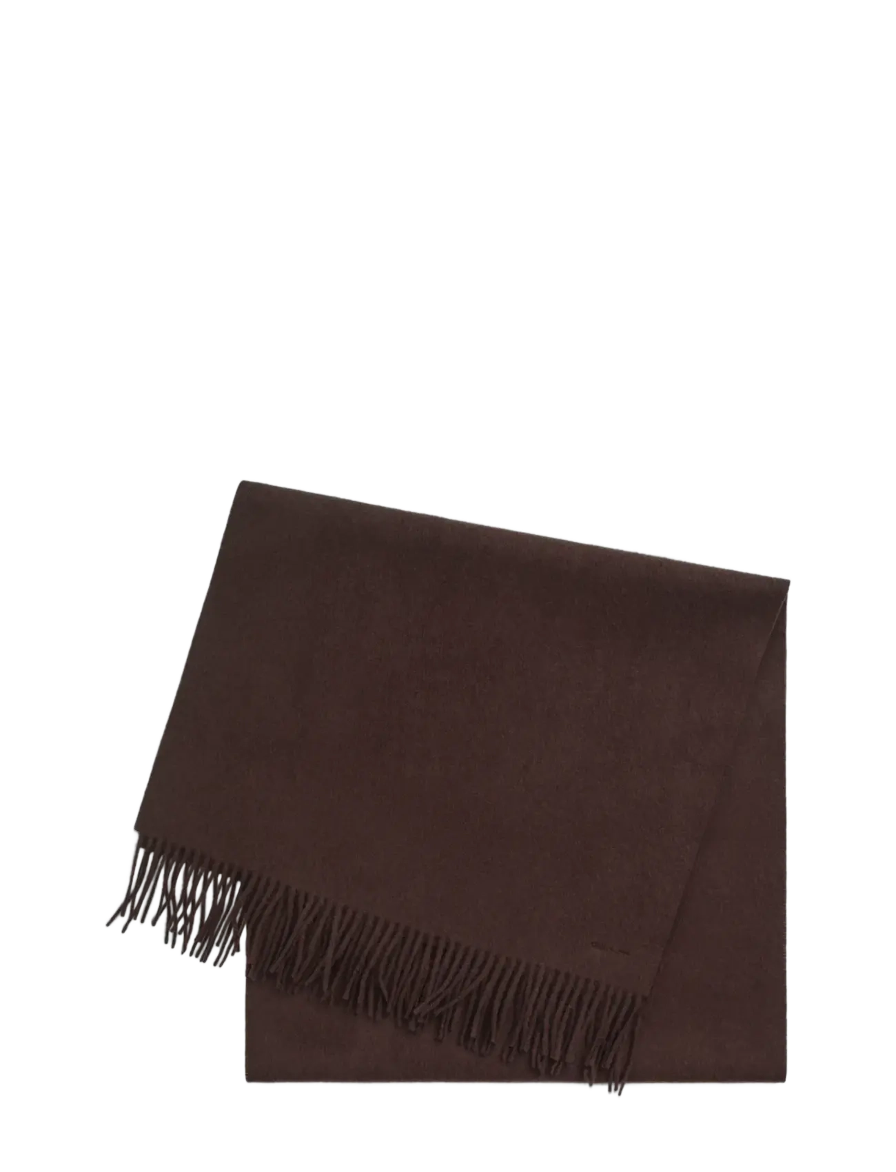 Gant - WOOL WOVEN SCARF - halsdukar - deep brown - 0