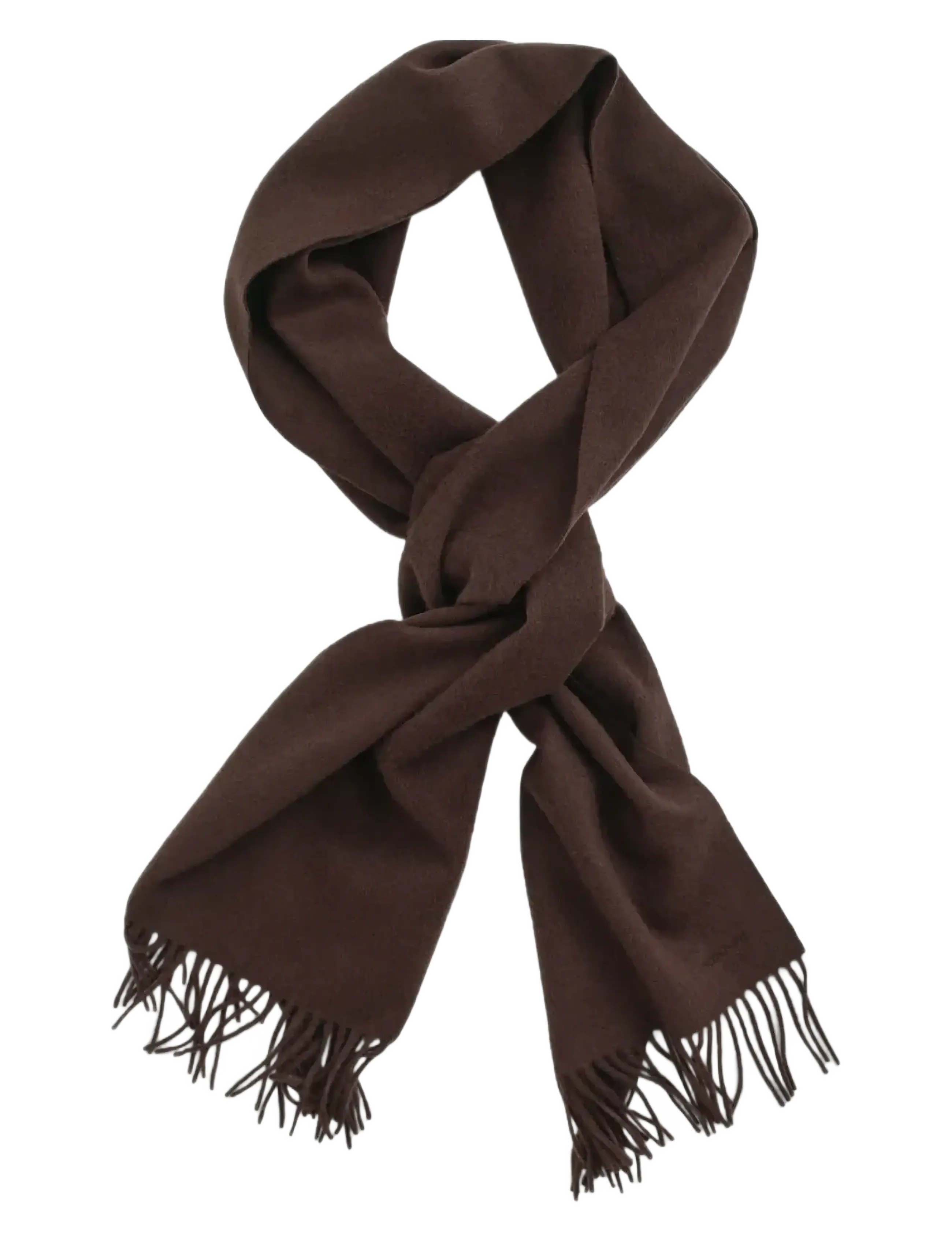 Gant - WOOL WOVEN SCARF - halsdukar - deep brown - 1