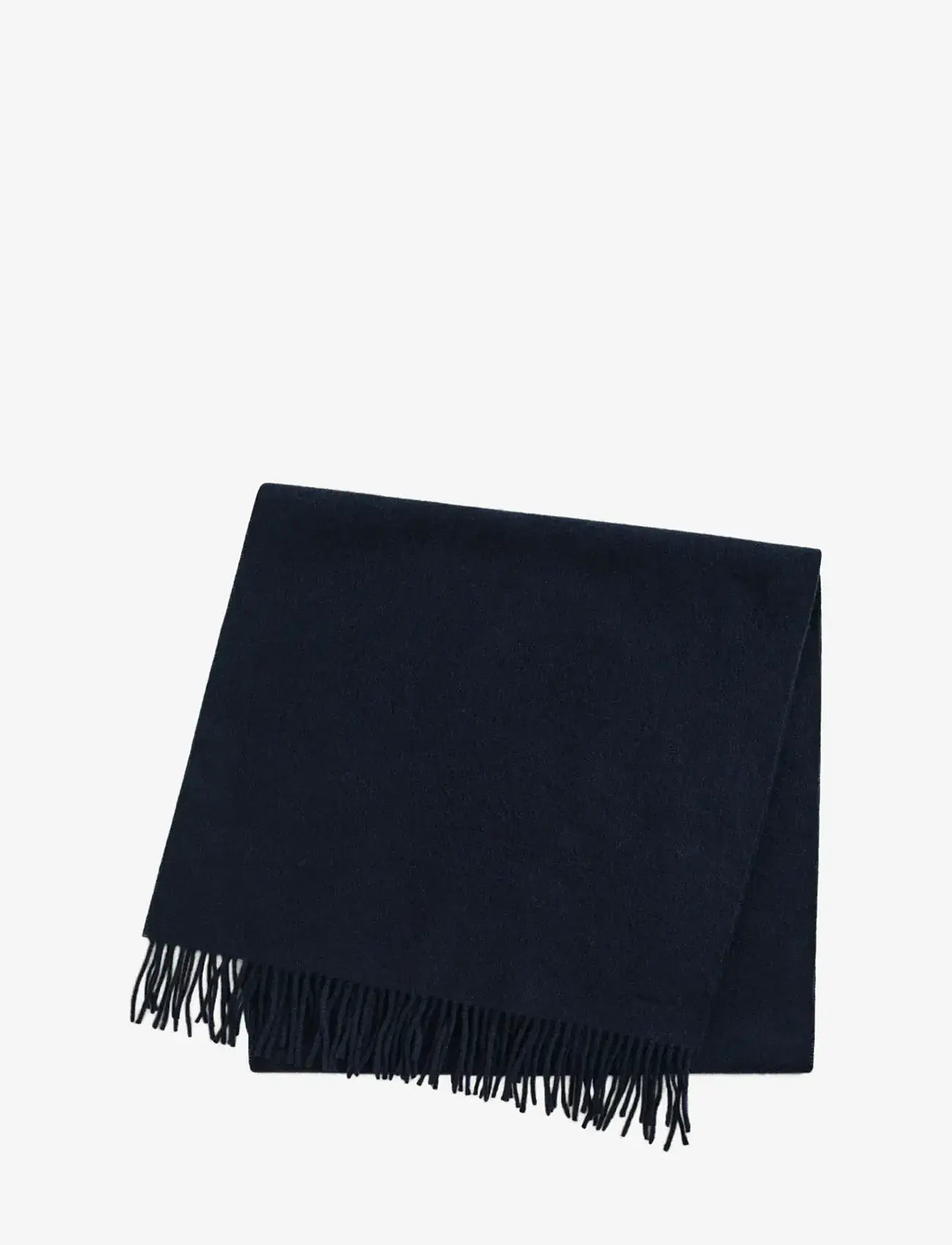 GANT - WOOL WOVEN SCARF - kaulahuivit - evening blue - 1