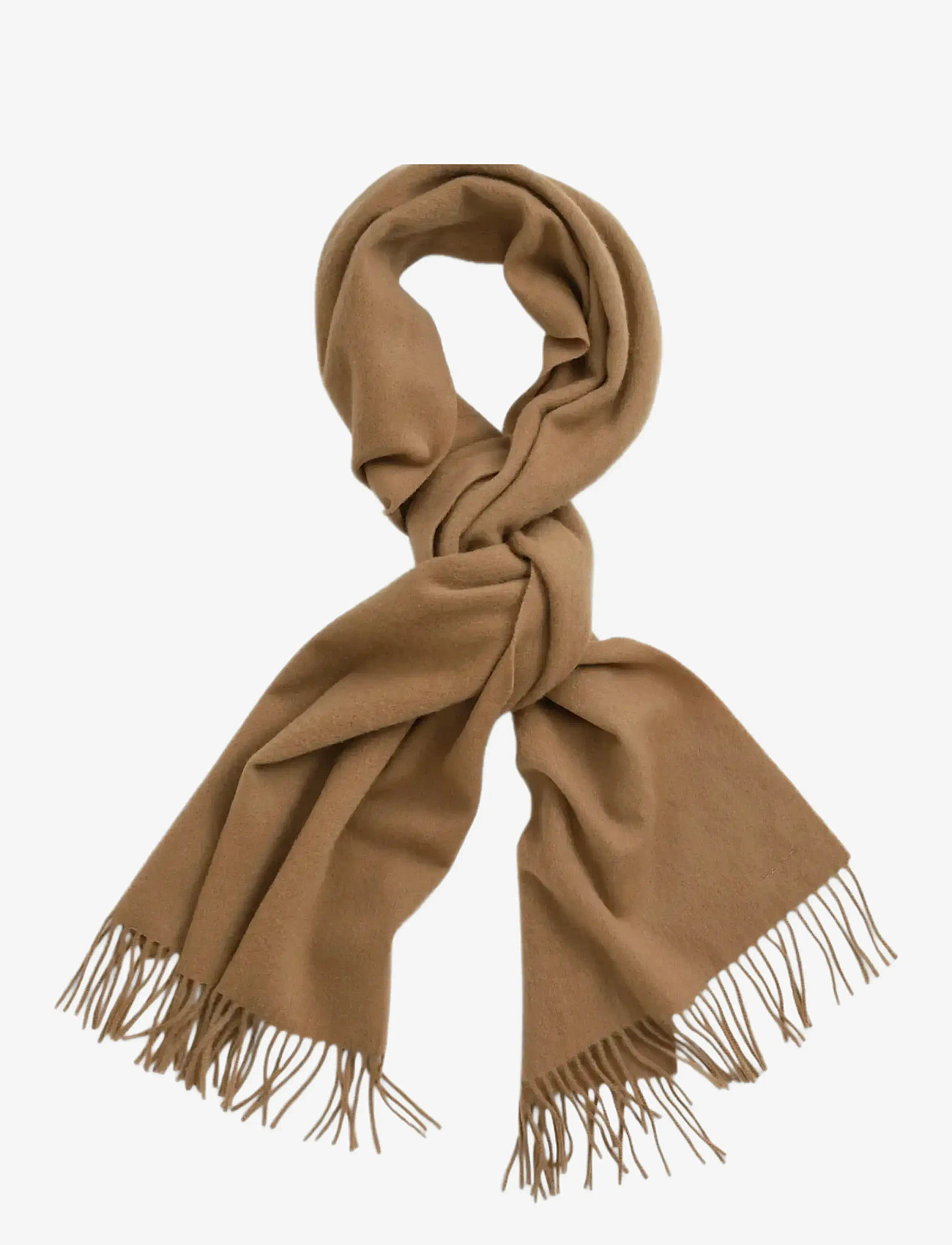 GANT - WOOL WOVEN SCARF - halsdukar - warm khaki - 2