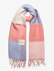 GANT - CHECKED SCARF - winter scarves - shade blue - 0