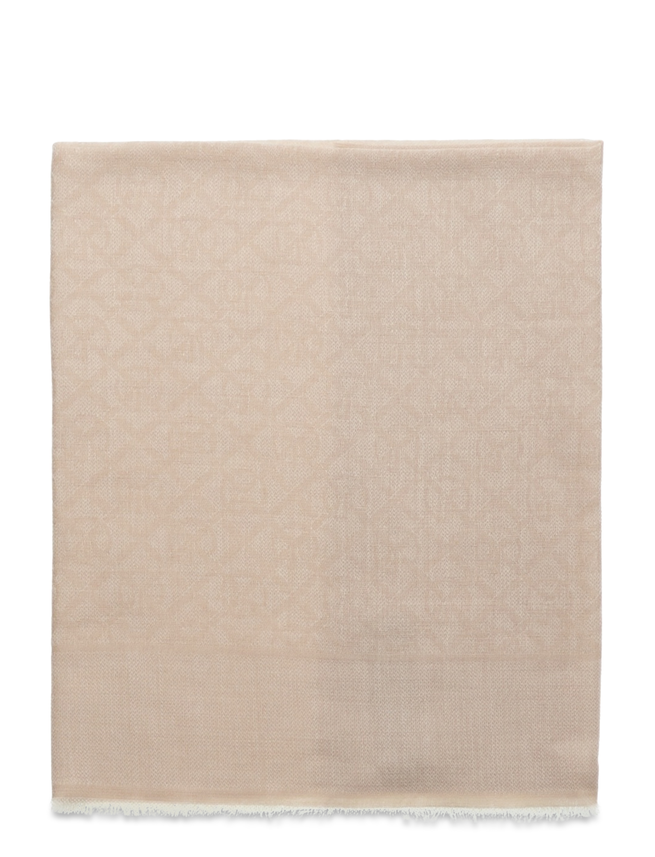 GANT - G PATTERN LIGHTWEIGHT WOVEN SCARF - cream - 1