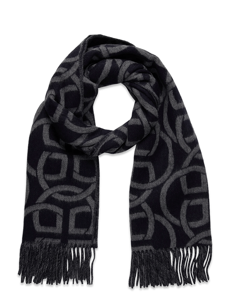GANT - G PATTERN WOOL SCARF - winterschals - evening blue - 1