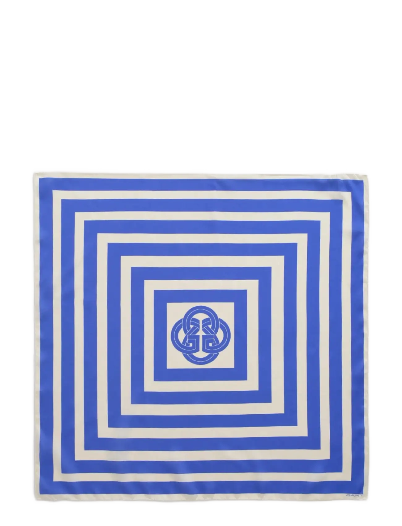 Gant STRIPE PRINT SILK SCARF - Lette skjerf - PERFECT BLUE / blue