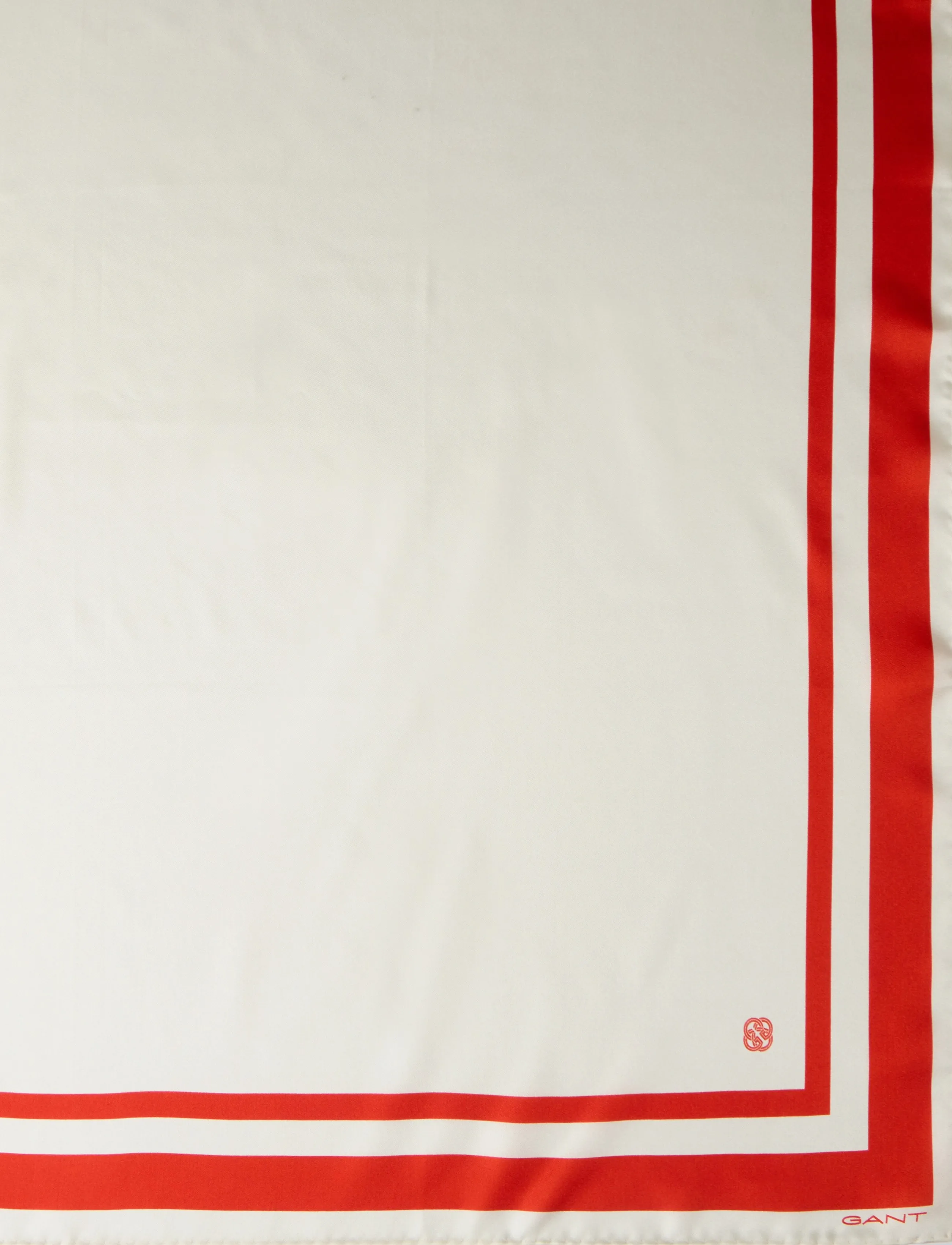 Gant - STRIPED SILK SCARF - cream - 2