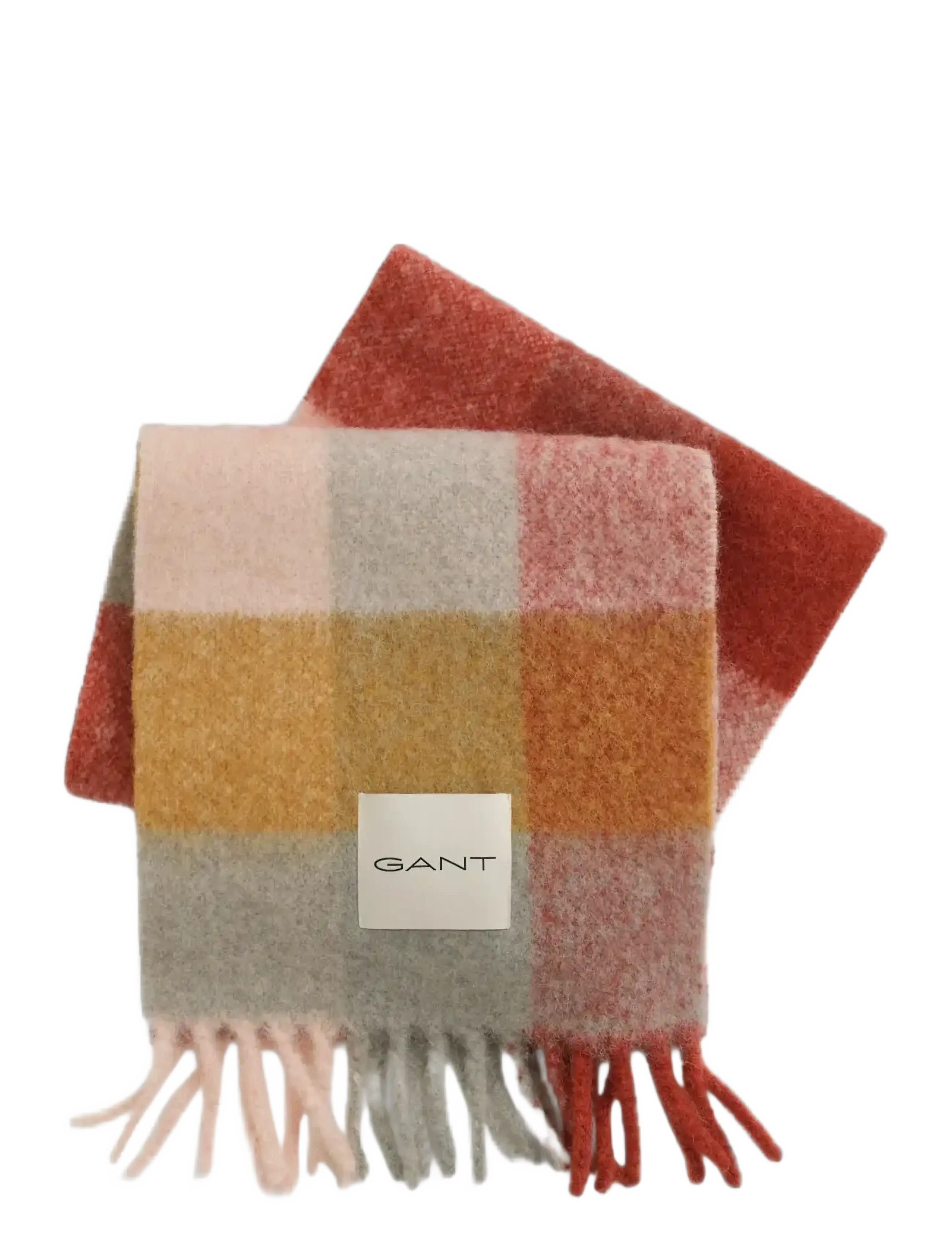 Gant - ALPACA WOOL CHECK SCARF - multicolor - 1
