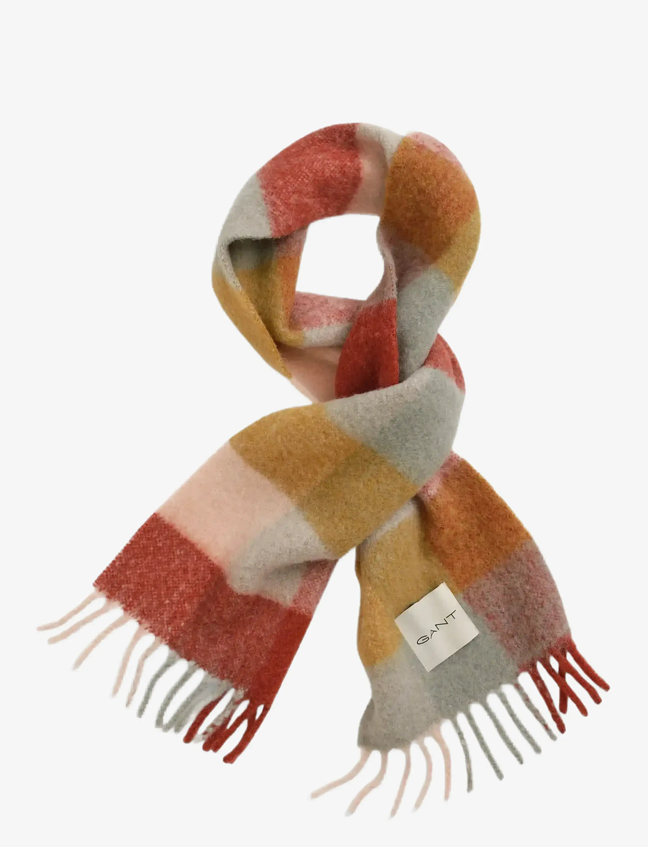 GANT - ALPACA WOOL CHECK SCARF - halsdukar - multicolor - 2