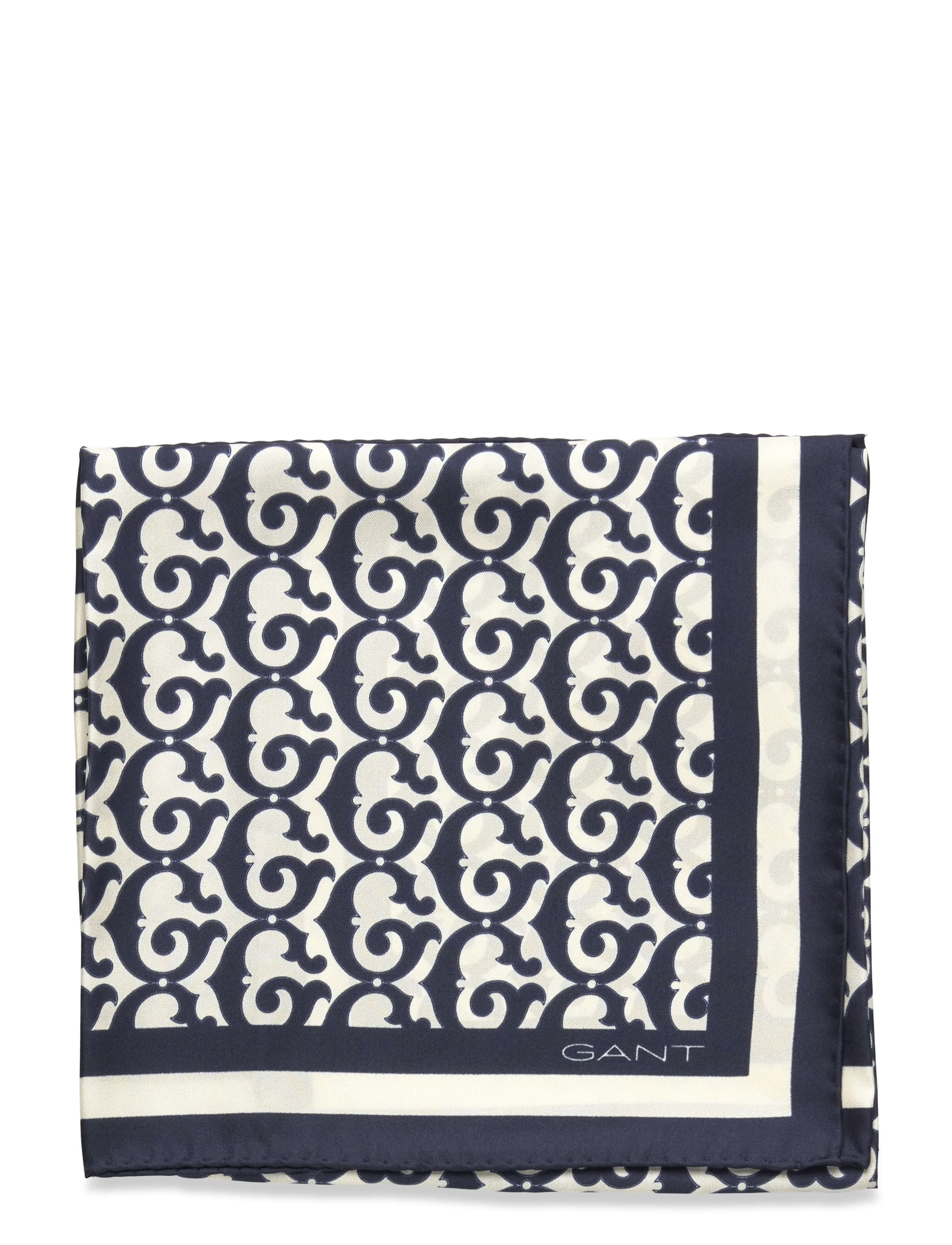 GANT - G PRINT SILK SCARF - evening blue - 1