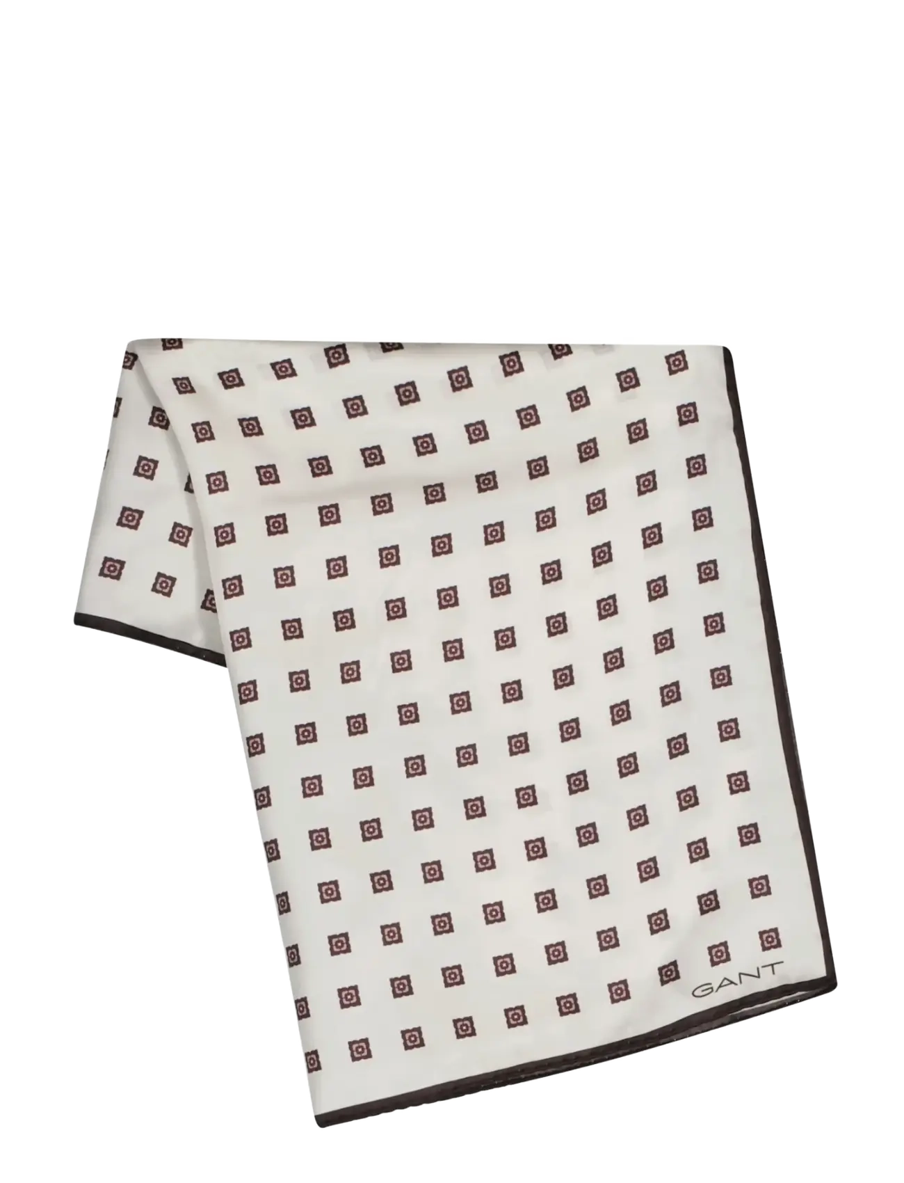 Gant FOULARD PRINT SILK SCARF - Accessoires - EGGSHELL / cream