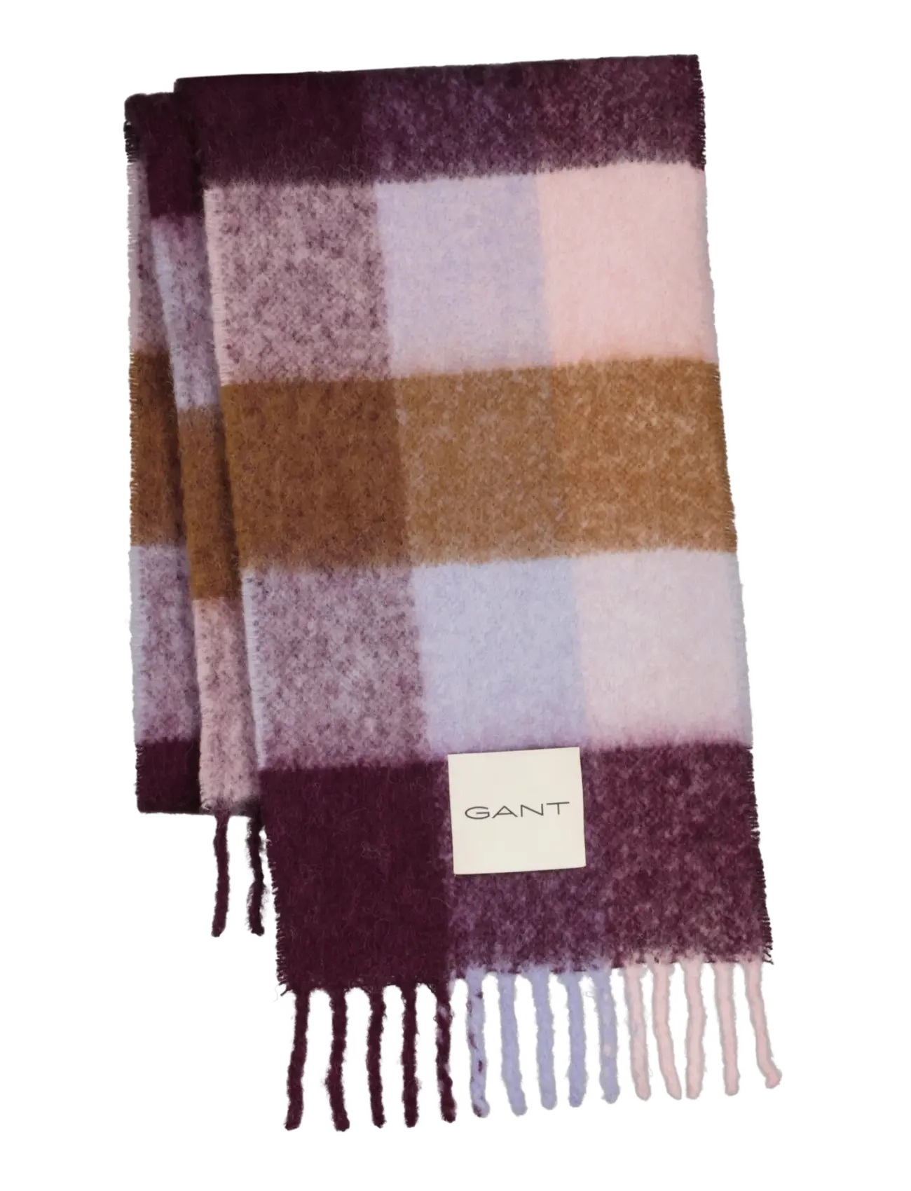 Gant ALPACA CHECK WOOL SCARF - Modetrends - MULTICOLOR / multi