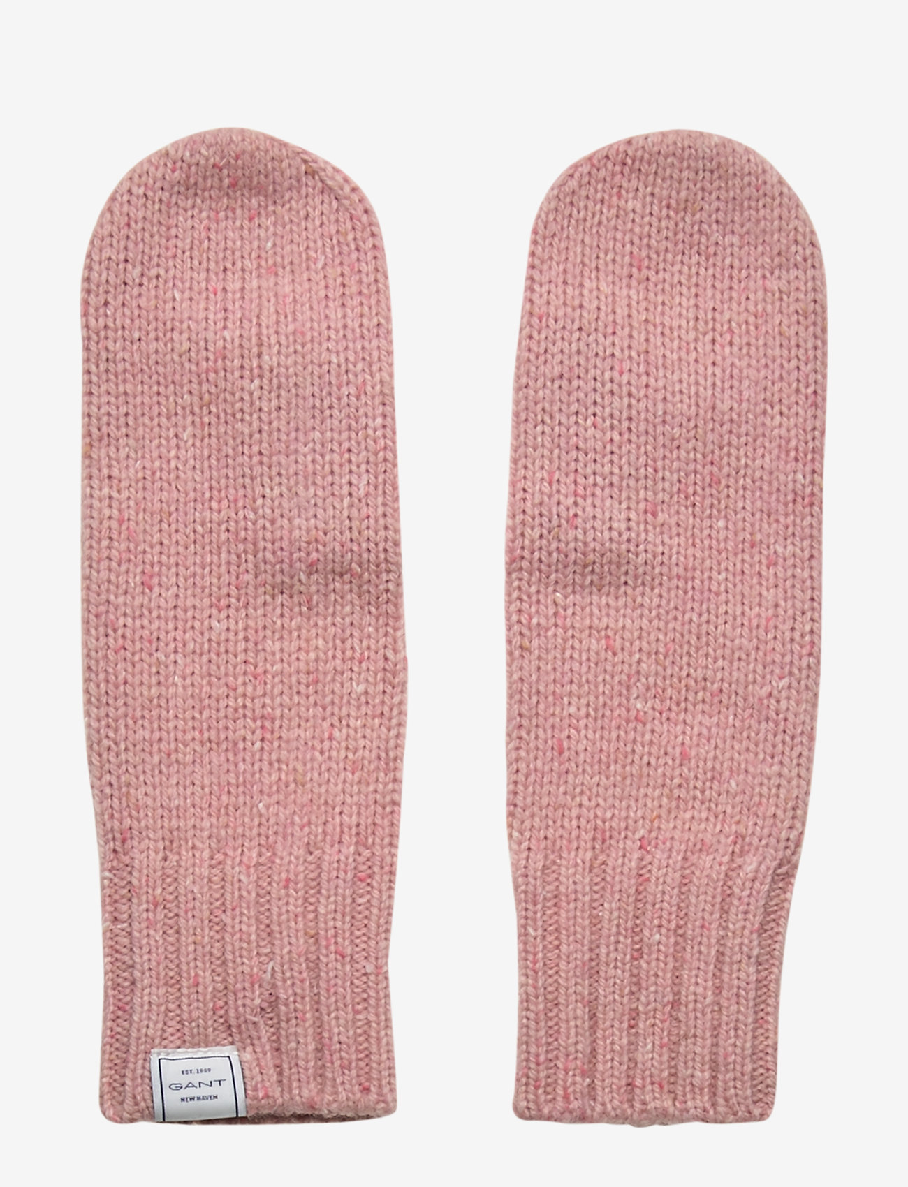 GANT - D2. NEPS KNIT MITTENS - silver pink - 0