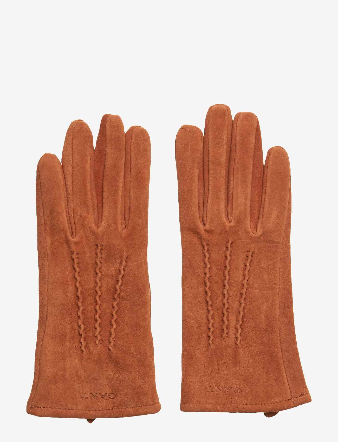 GANT - D1. SUEDE GLOVES - argan oil - 0
