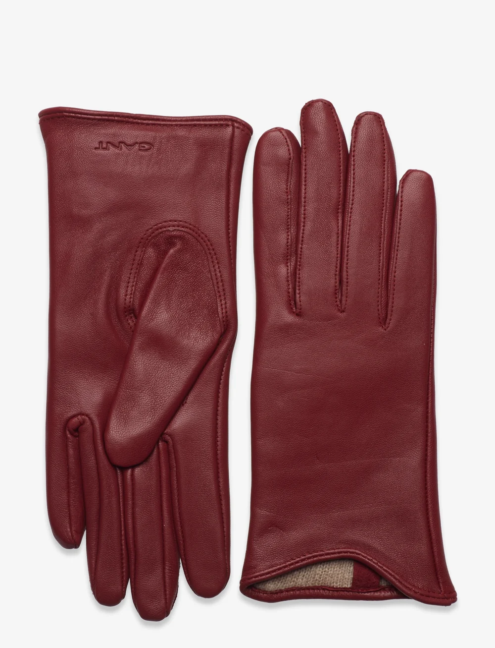 GANT Leather Gloves Gloves Boozt