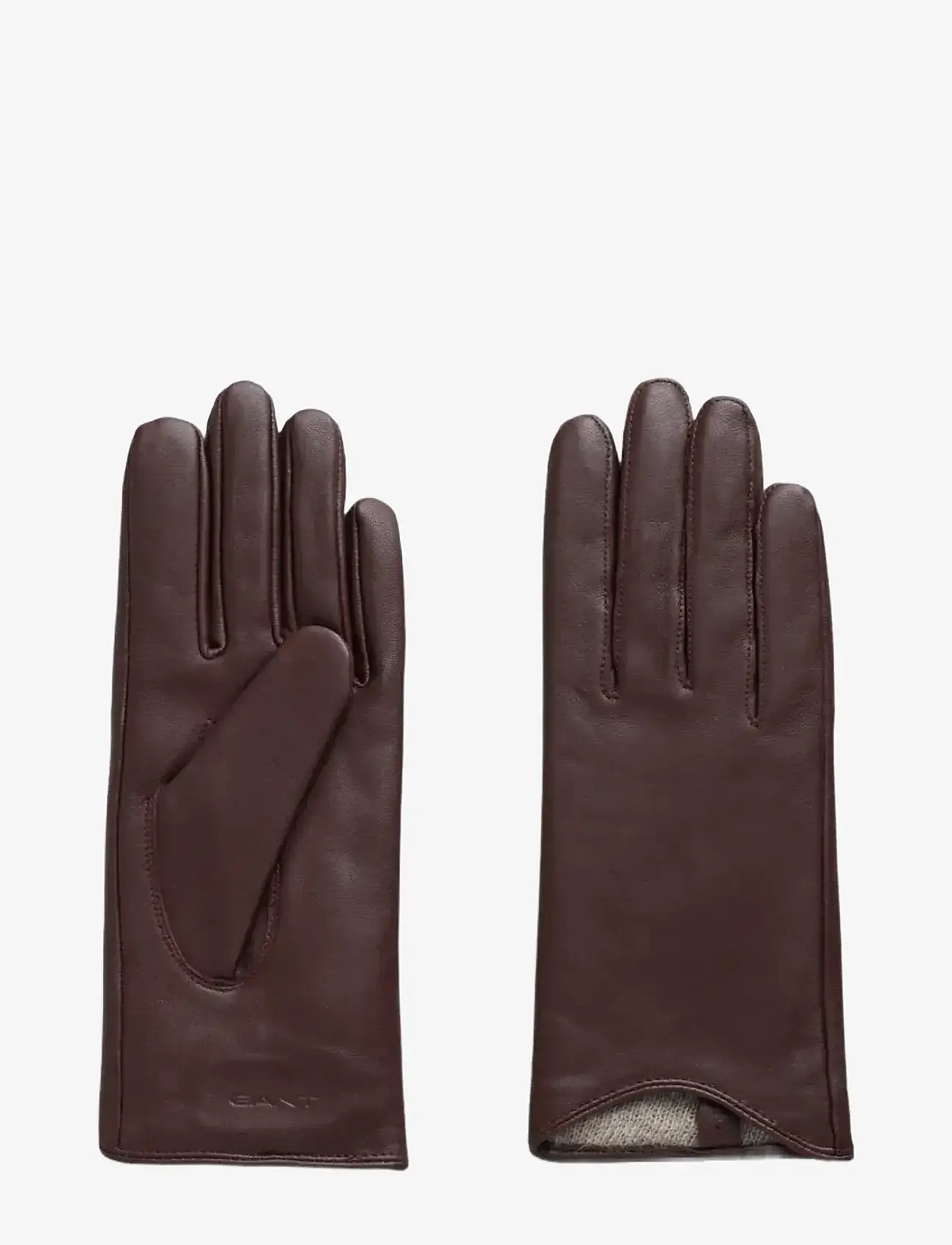 GANT - LEATHER GLOVES - soil brown - 0