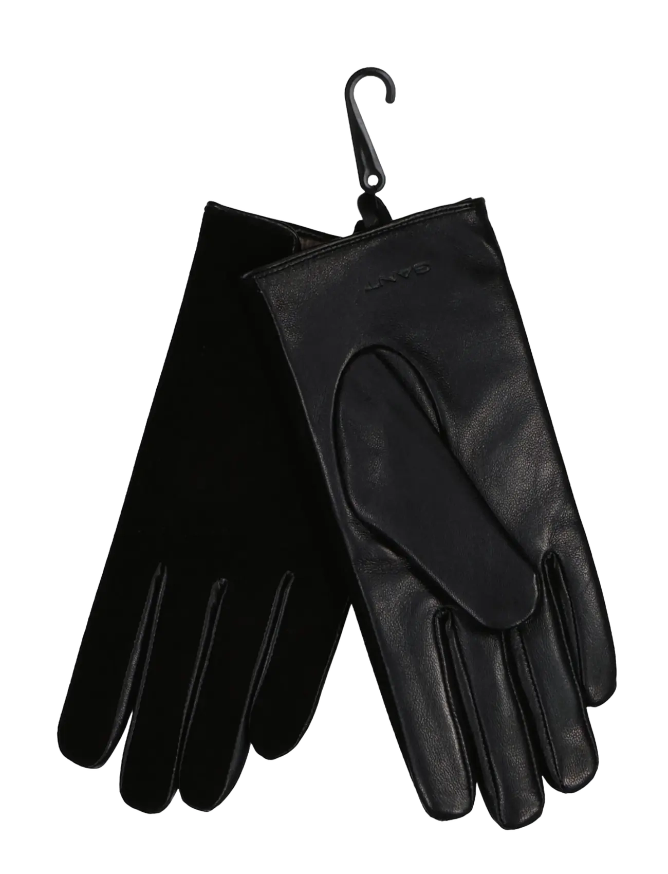Gant - LEATHER SUEDE GLOVES - leather gloves - black - 0