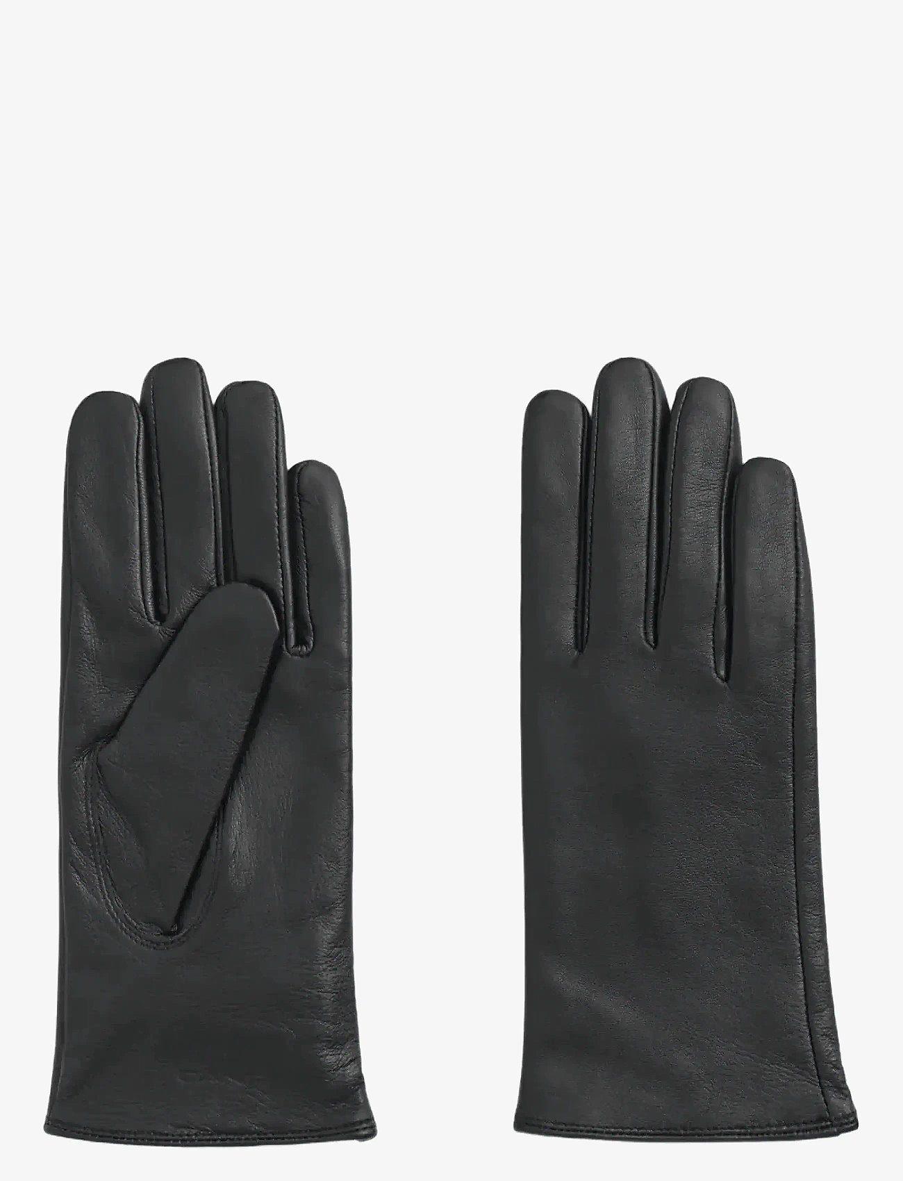 GANT - CASHMERE LINED LEATHER GLOVES - accessoires - black - 0
