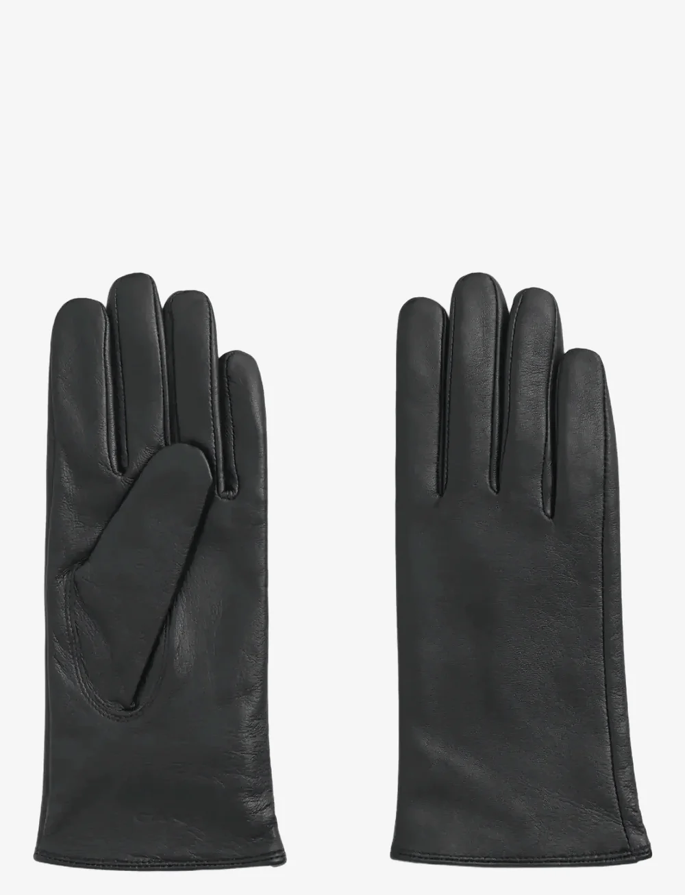 GANT - CASHMERE LINED LEATHER GLOVES - fingerhandschuhe - black - 0