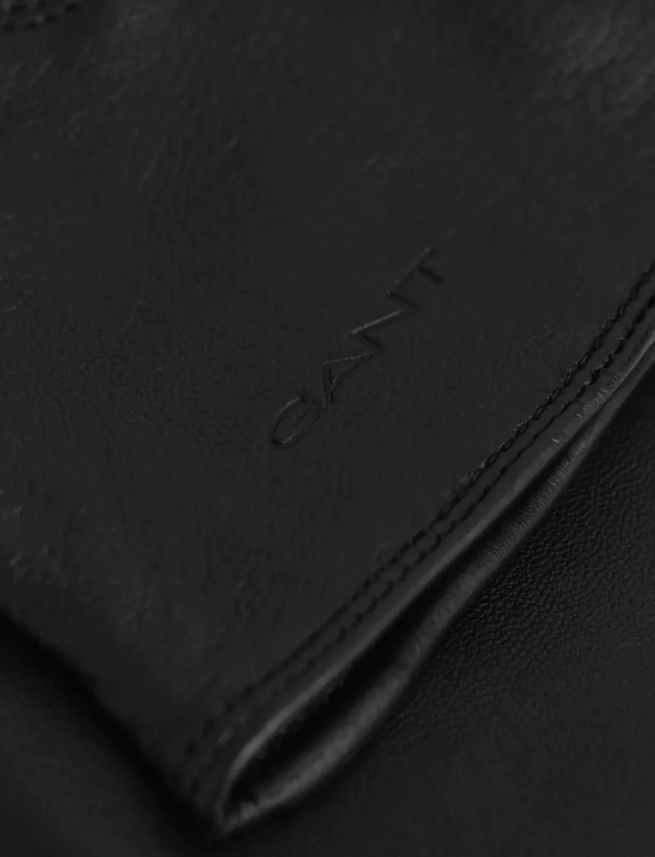 GANT - CASHMERE LINED LEATHER GLOVES - black - 1