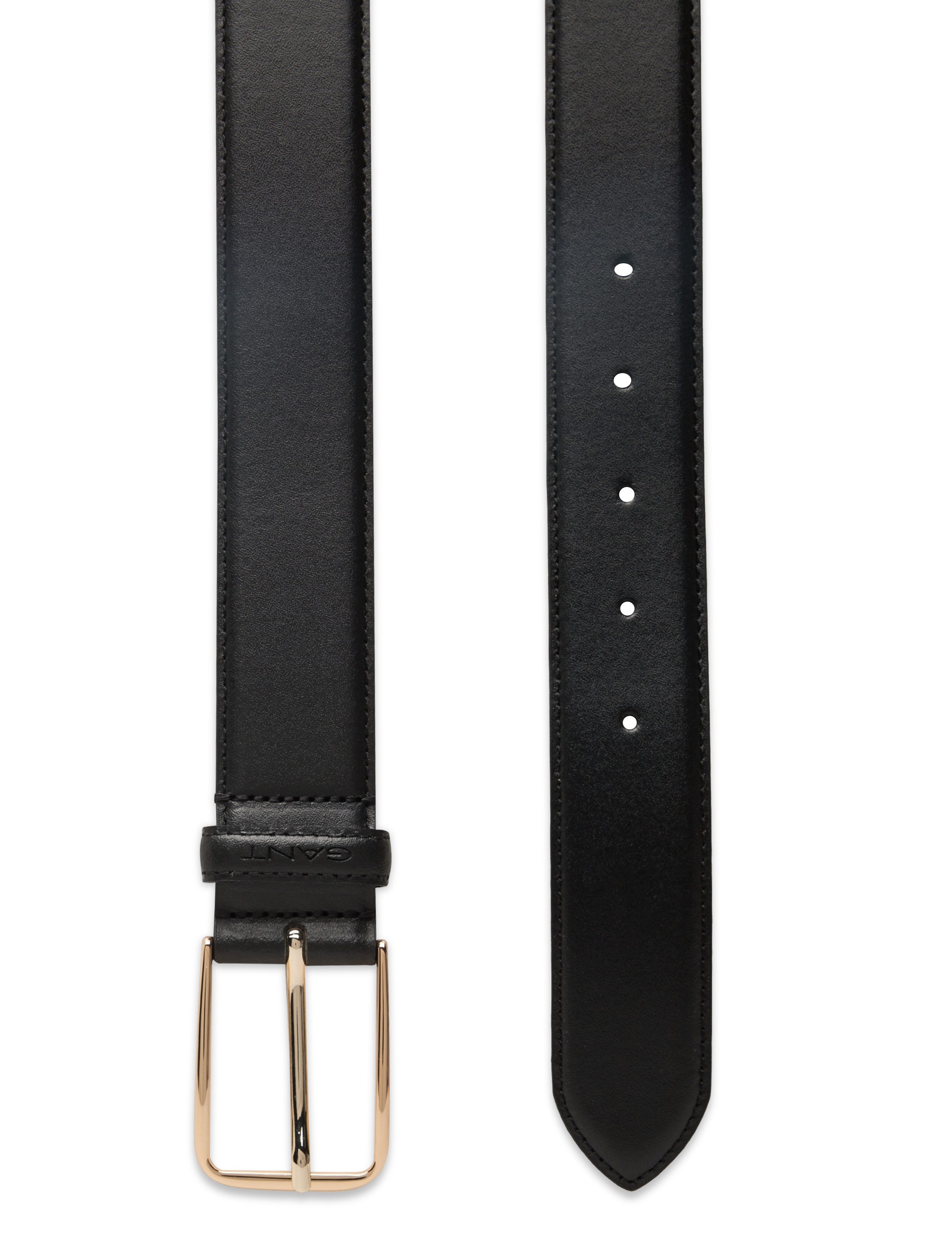 GANT - LEATHER BELT - black - 1