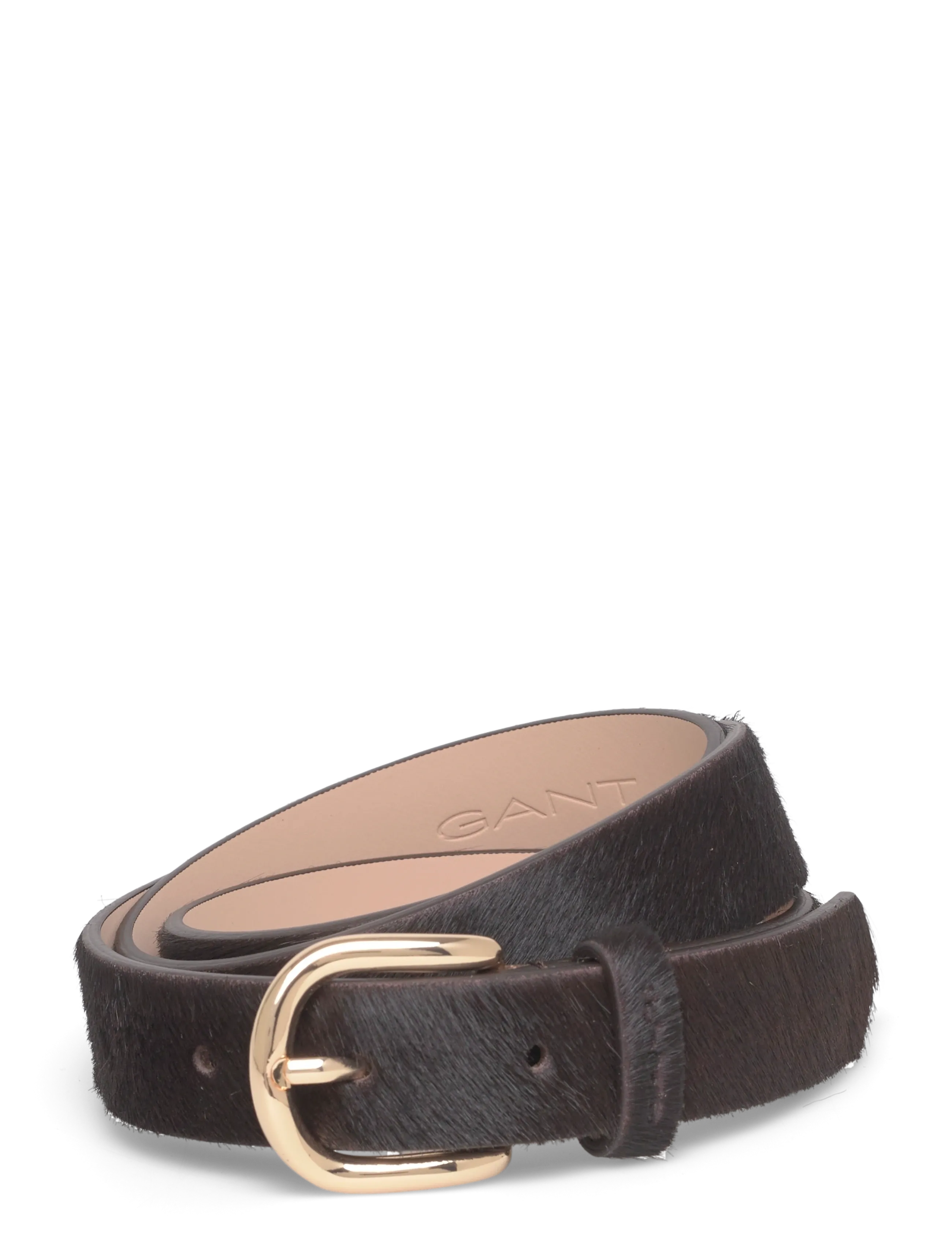 GANT Pony Hair Leder Gürtel Braun - 95 - Damen