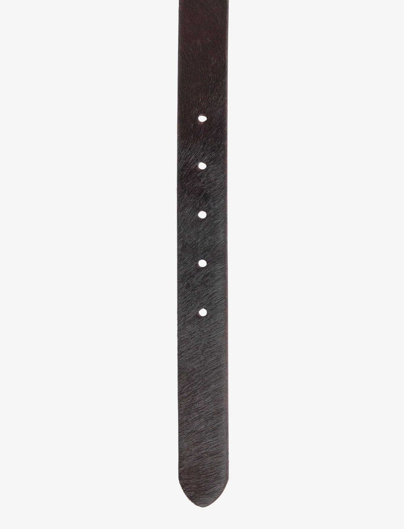 GANT - PONY HAIR LEATHER BELT - leather belts - deep brown - 2
