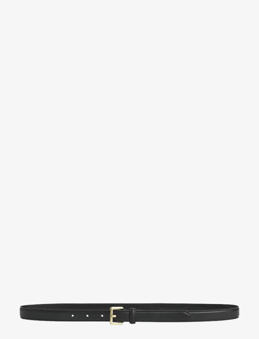 GANT - SLIM LEATHER BELT - casual gürtel - black - 1
