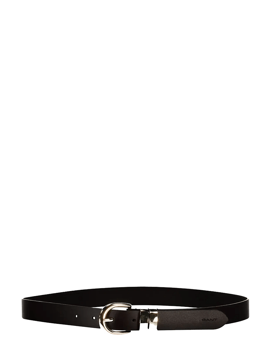 Gant - Leather Belt - læderbælter - deep brown - 1