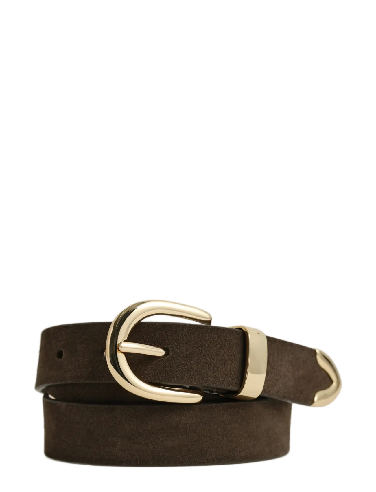 Gant Suede Metal Tip Belt, 80, Belts, Braun - Casual Frauen