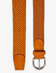 GANT - ELASTIC BRAID BELT - belts - apricot orange - 1