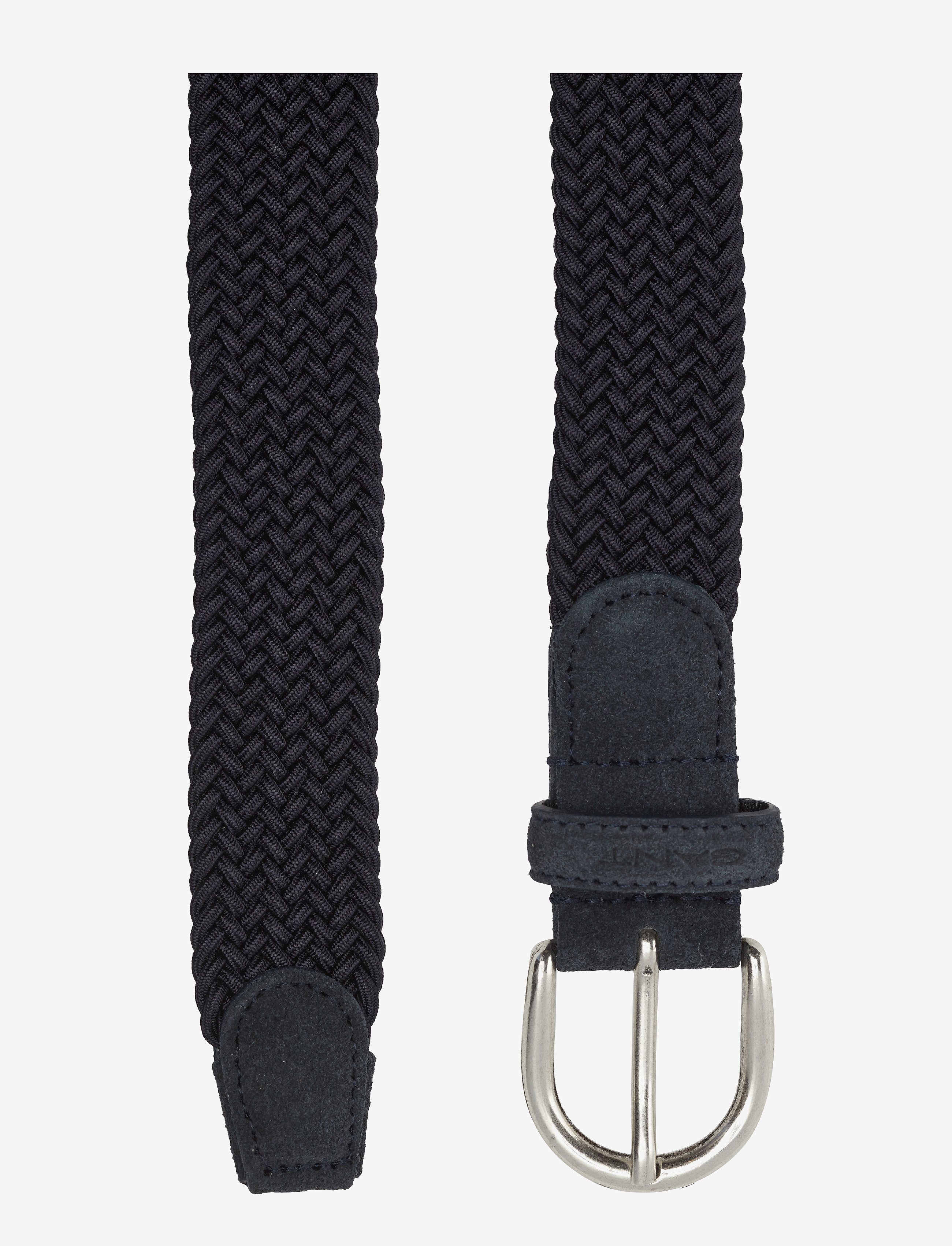 GANT - ELASTIC BRAID BELT - marine - 1