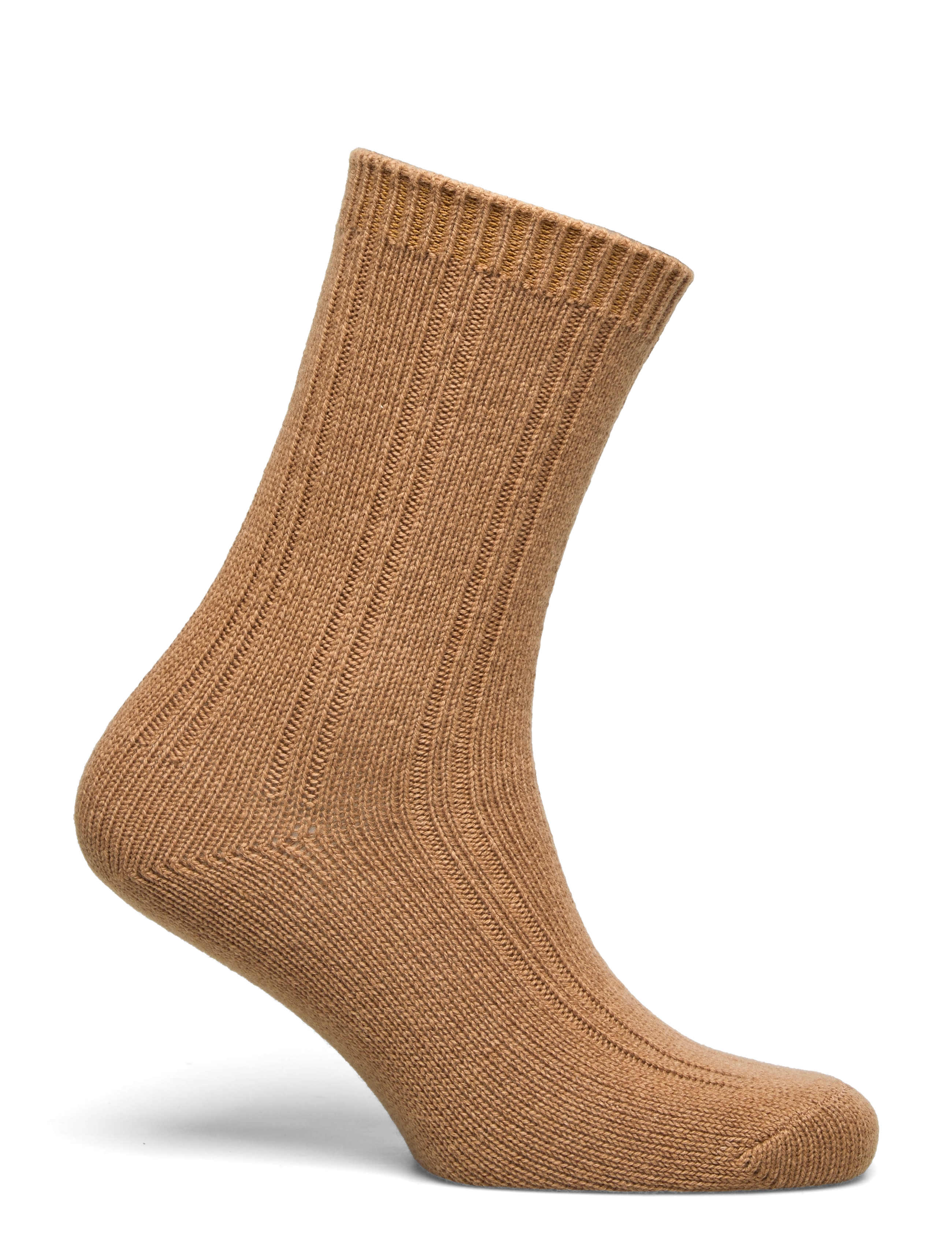 GANT - D2. WOOL RIB SOCKS - toffee beige - 1