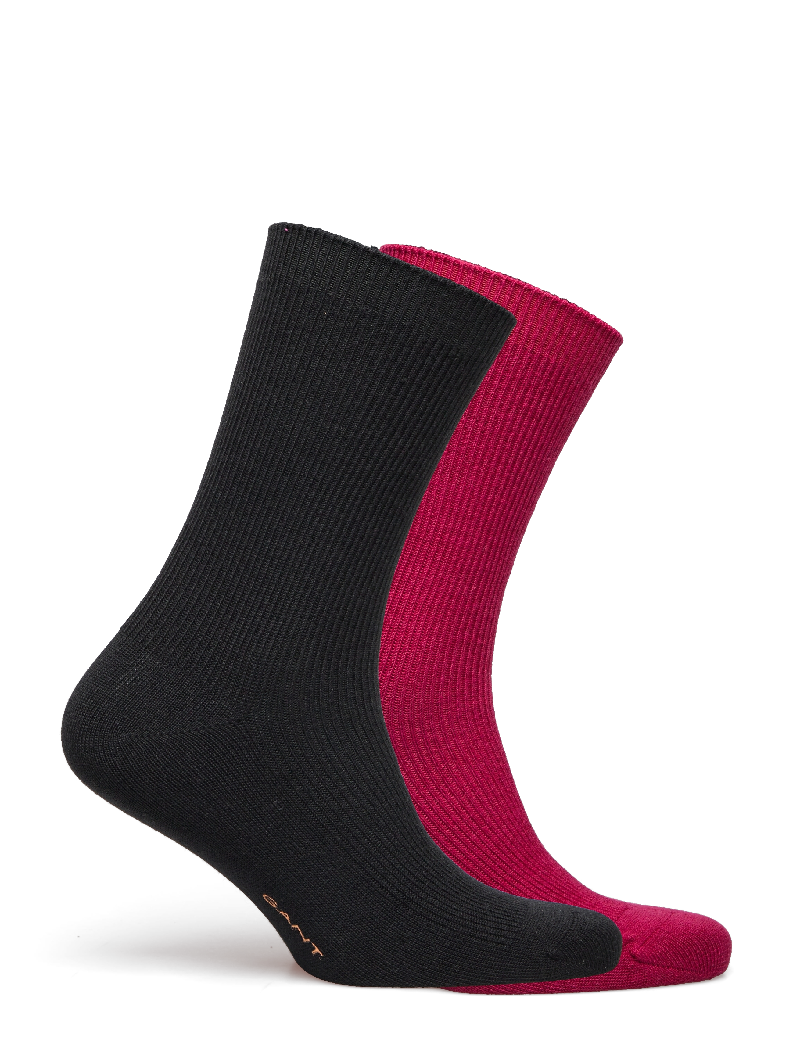 GANT - MERINO WOOL SOCKS 2-PACK GIFT BOX - raspberry red - 2