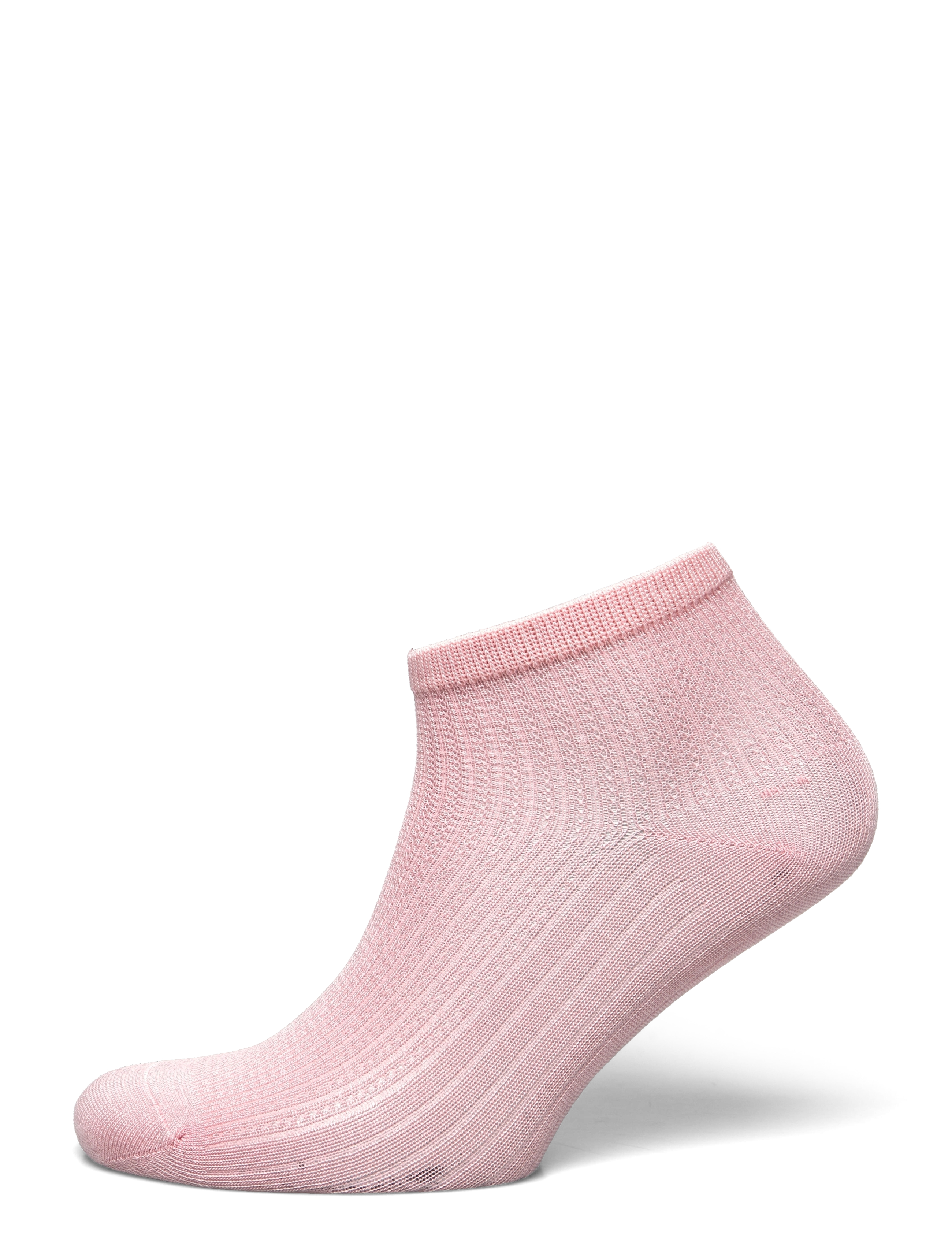 THIN ANKLE SOCKS - FADED PINK