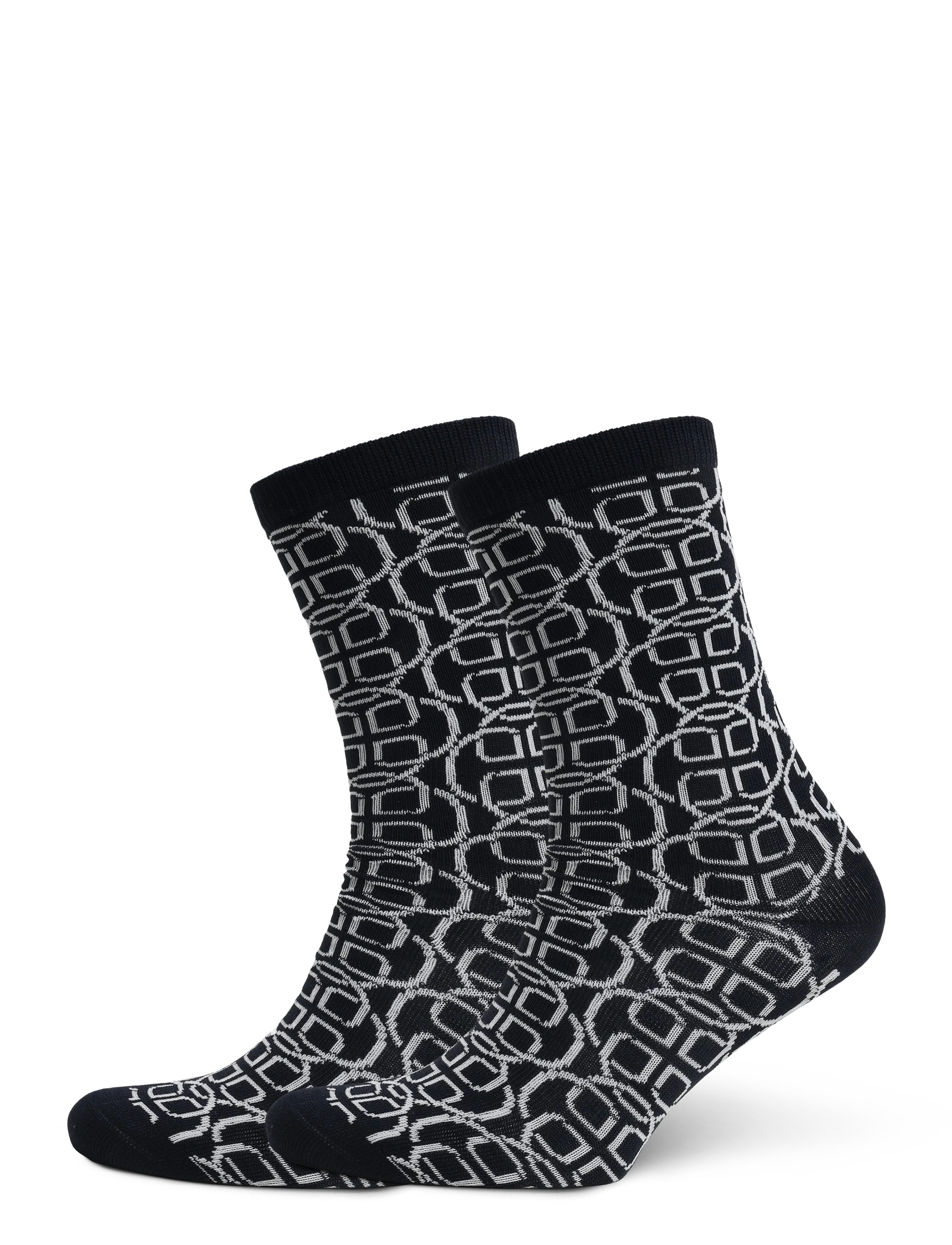 Gant MONOGRAM SOCKS - Undertøj - EVENING BLUE / navy