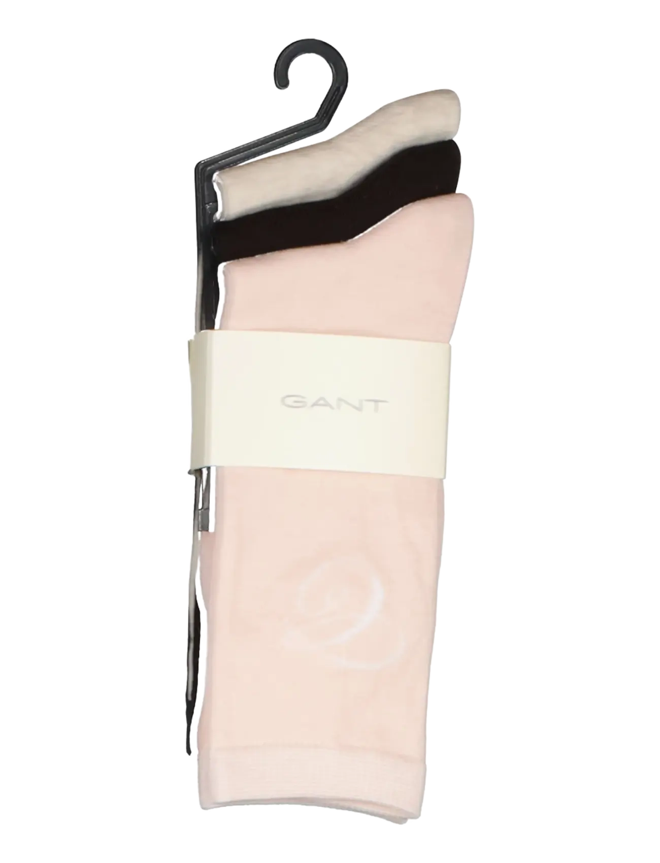 Gant SCRIPT G SOCK 3-PACK - Normale Socken - REFINED PINK / pink/rose