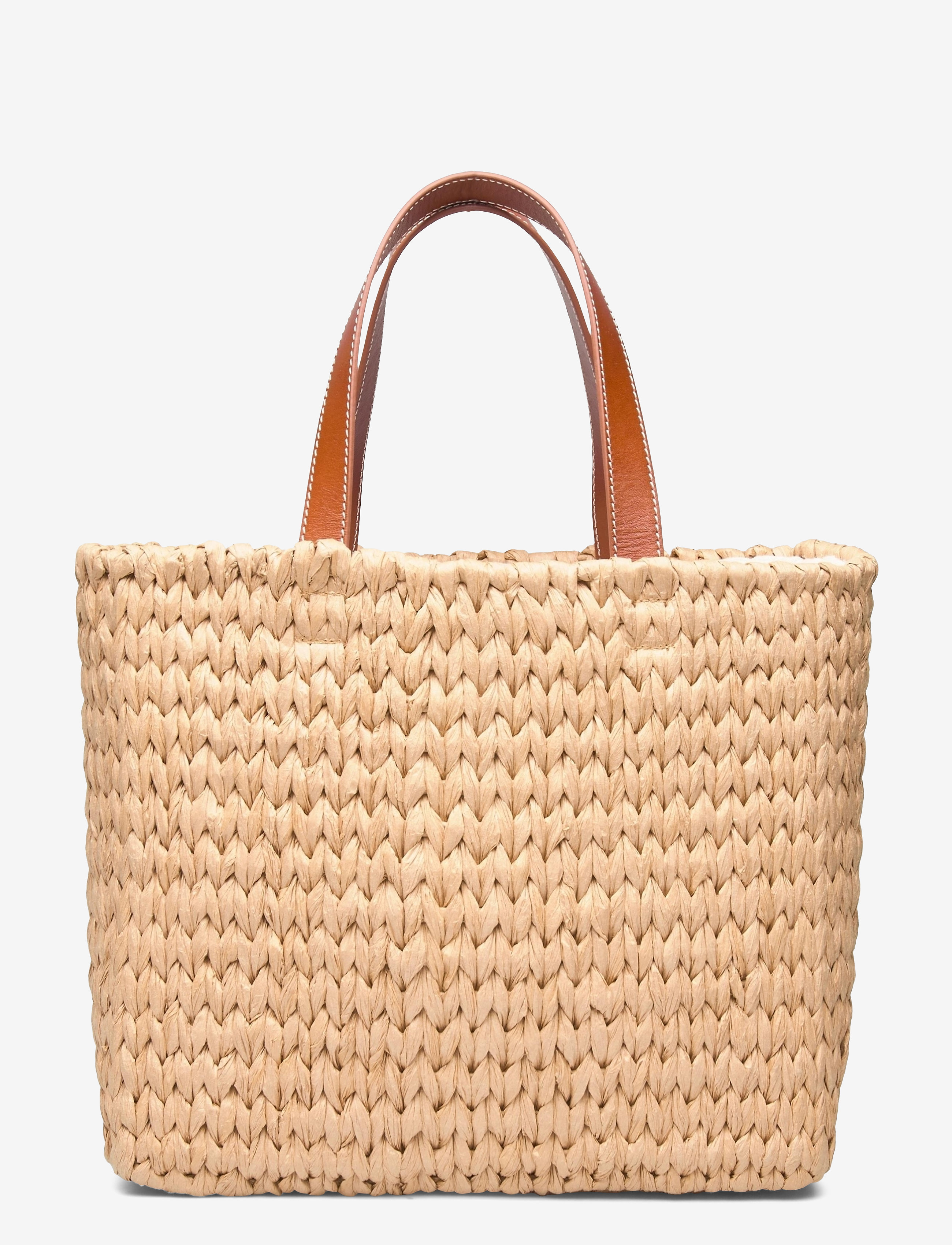 GANT - D1. CITY STRAW BAG - dry sand - 1