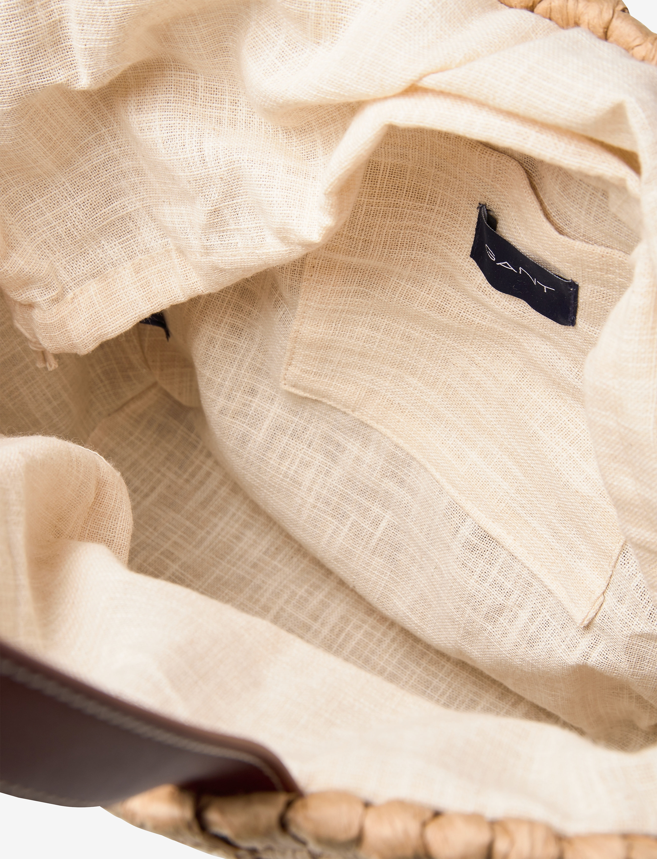 GANT - D1. CITY STRAW BAG - dry sand - 4