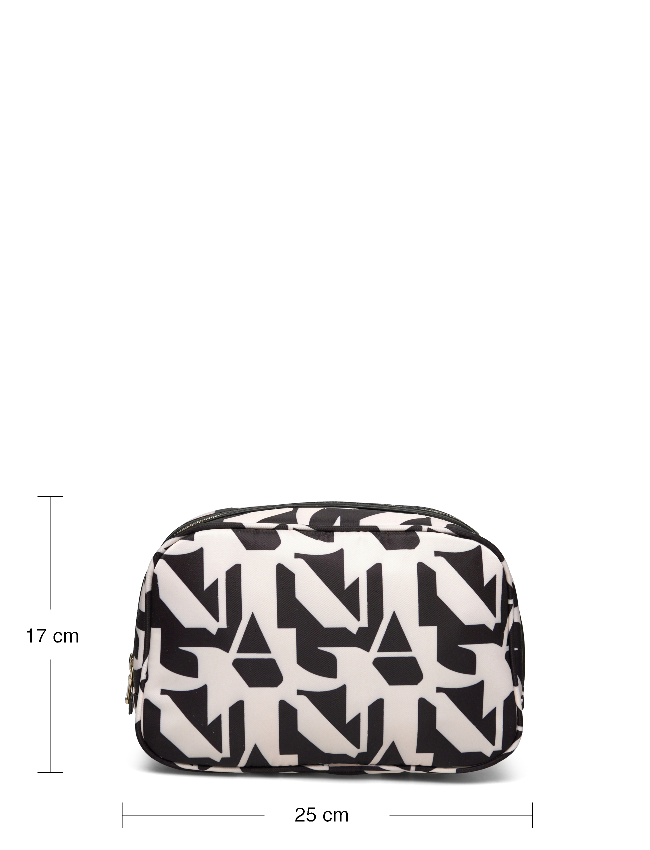 GANT - D1. PRINTED WASH BAG - ebony black - 5