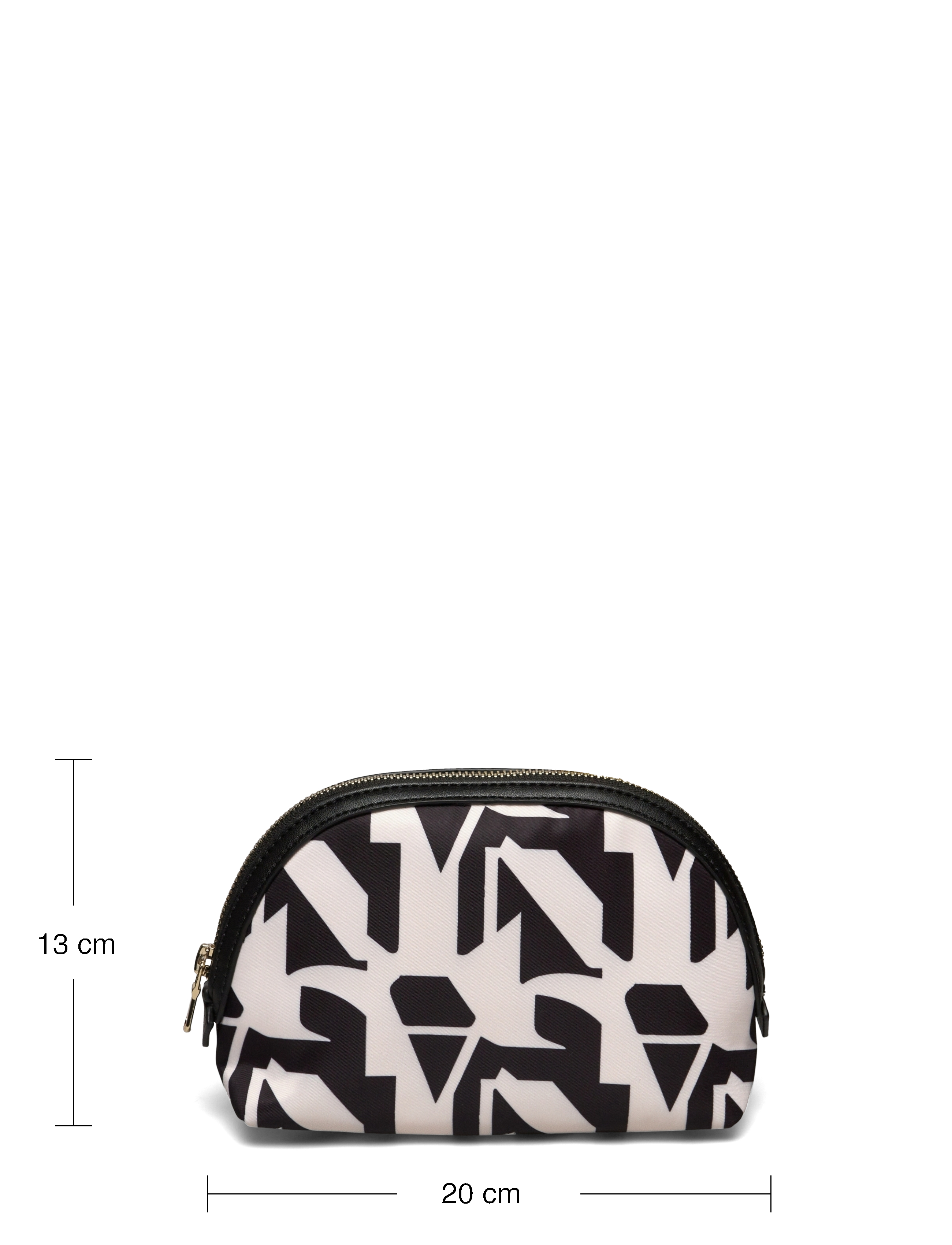GANT - D1. PRINTED MAKE UP BAG - ebony black - 5