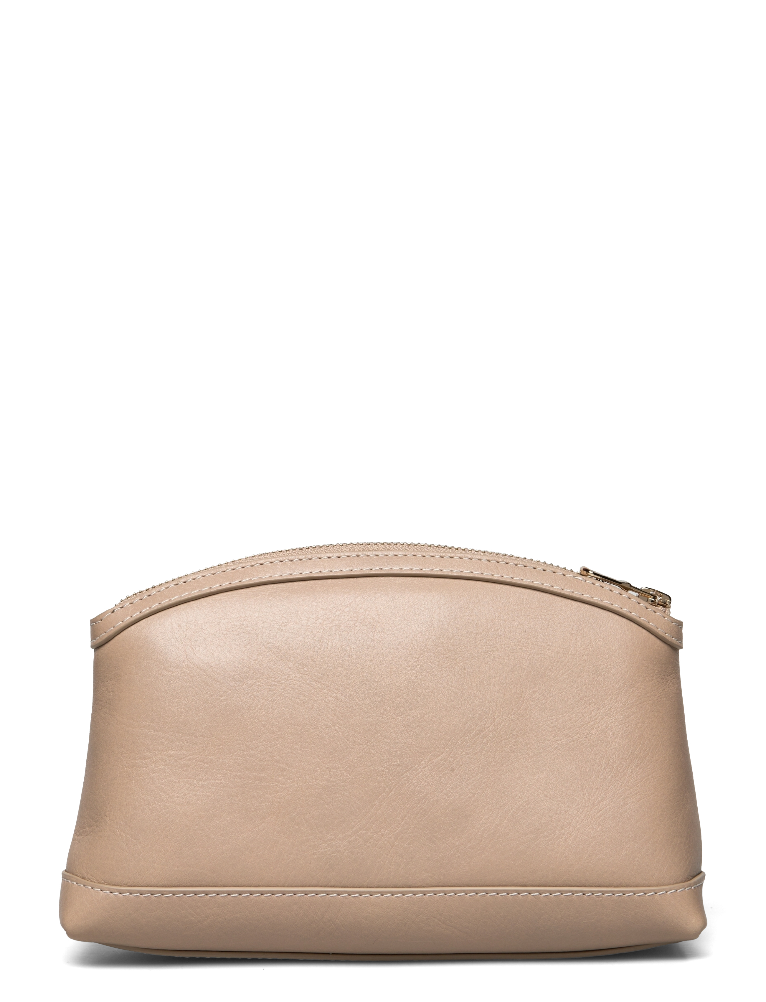 GANT - LEATHER MAKE UP BAG - concrete beige - 1