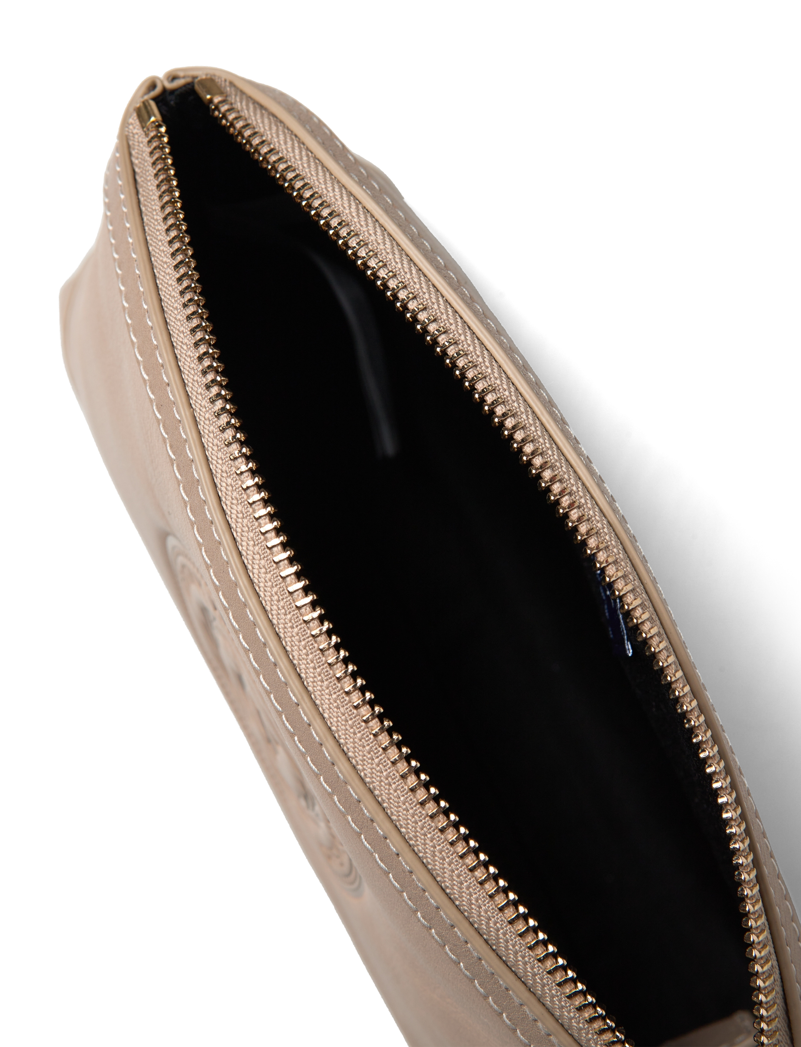 GANT - LEATHER MAKE UP BAG - concrete beige - 4