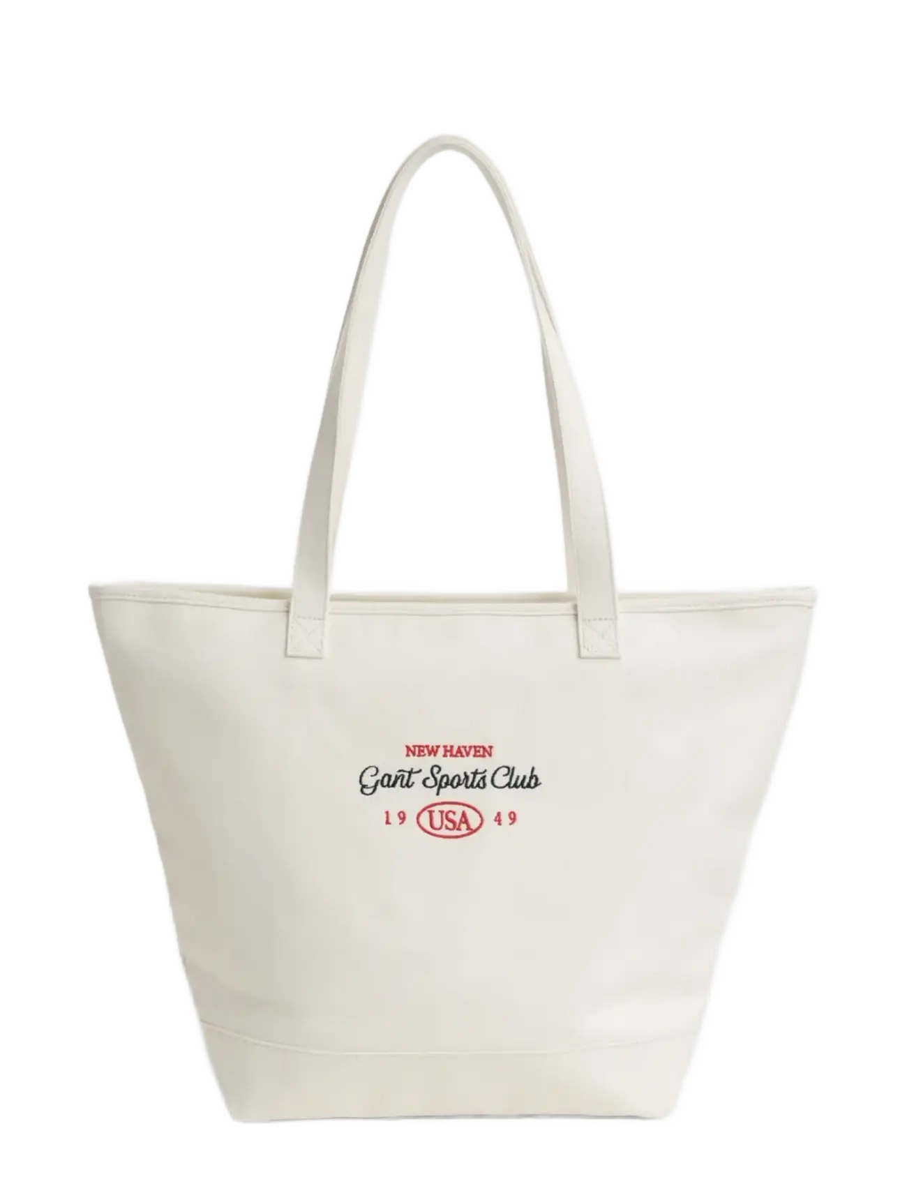 GANT Baumwolle Canvas Tote Tasche Cream - One Size - Damen