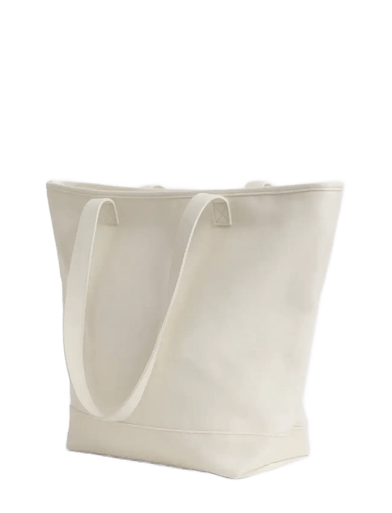 GANT - COTTON CANVAS TOTE BAG - tote bags - cream - 2