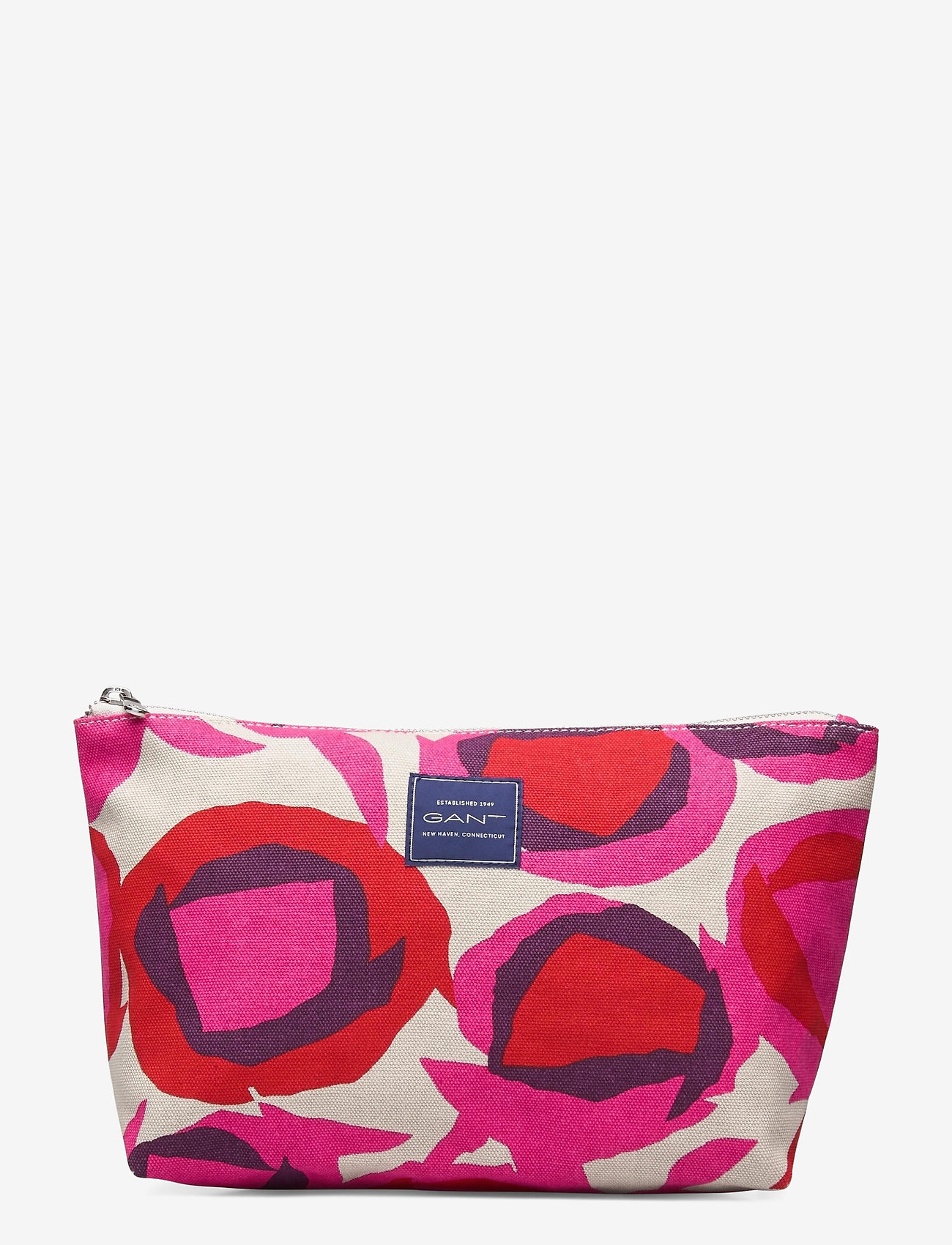 O1. SOLID WASH BAG - RICH PINK