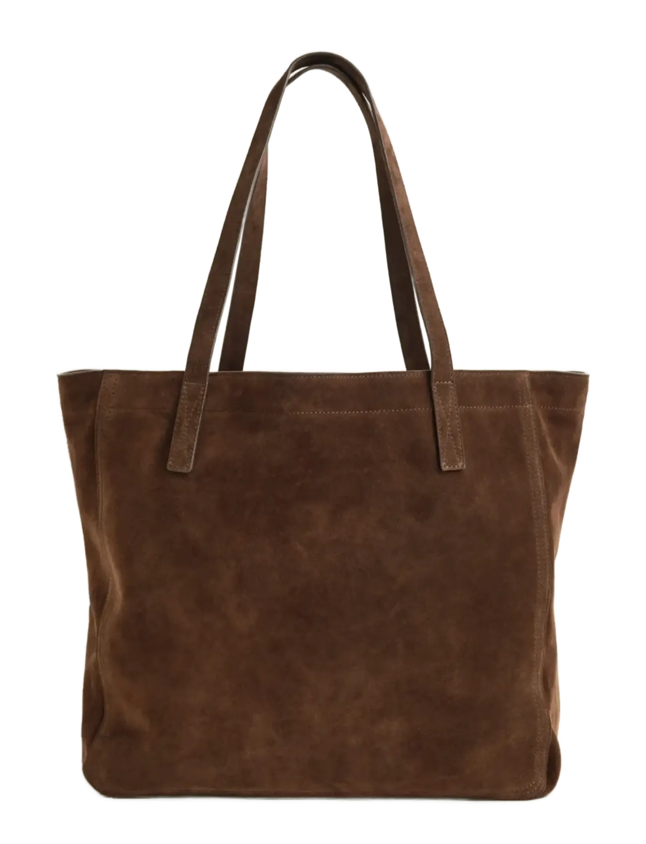 Gant - SUEDE TOTE BAG - mahogany brown - 2
